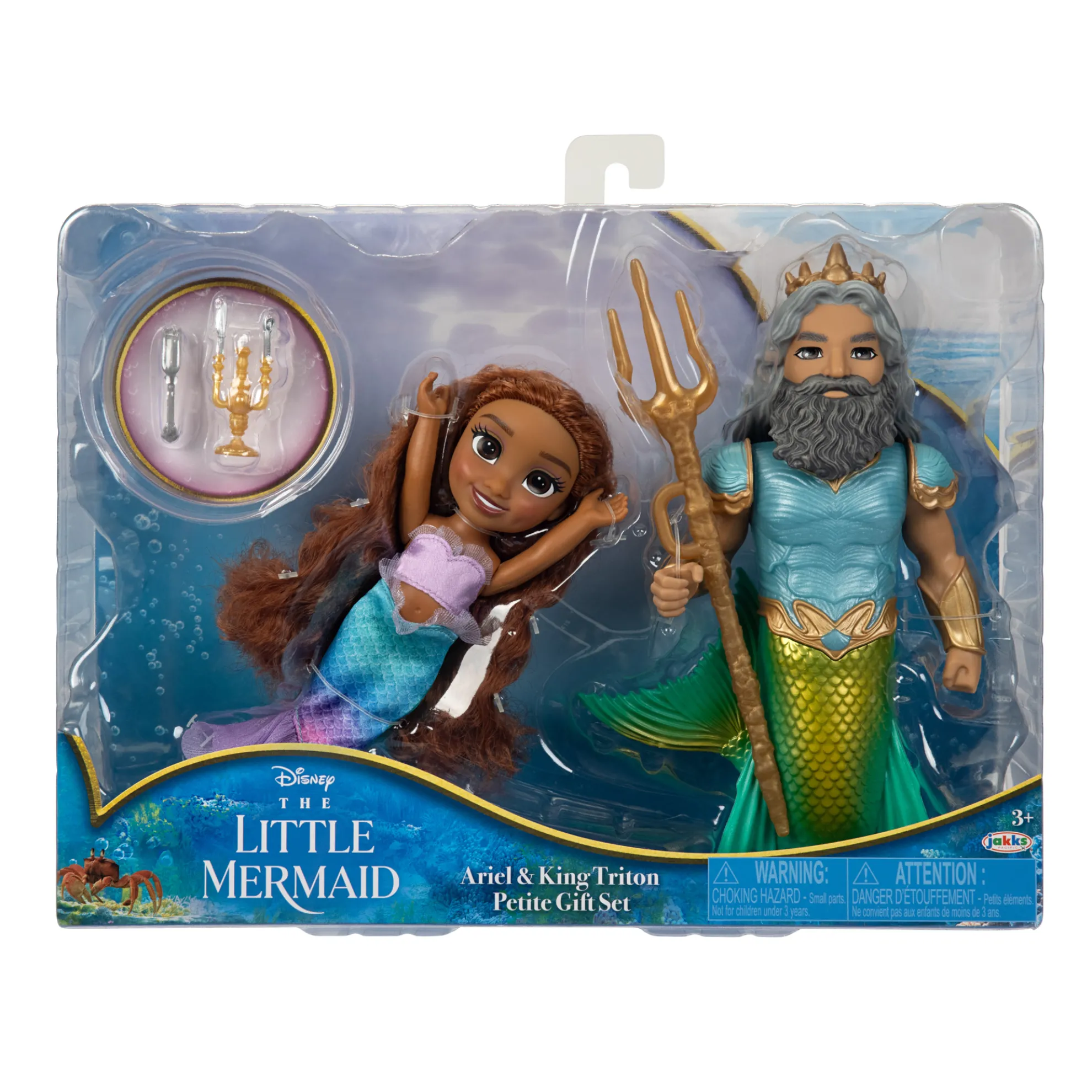 Ariel And King Triton Petite Gift Set