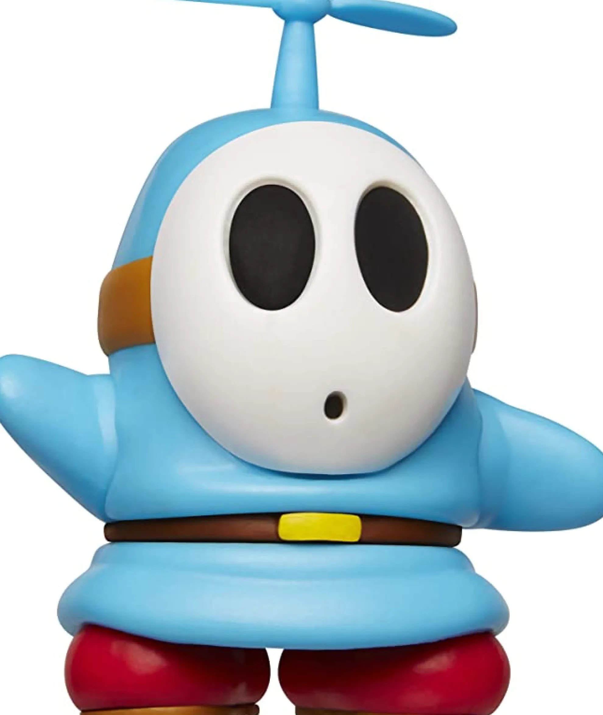 Blue Shy Guy With Propeller 4-Inch Articulated Figure