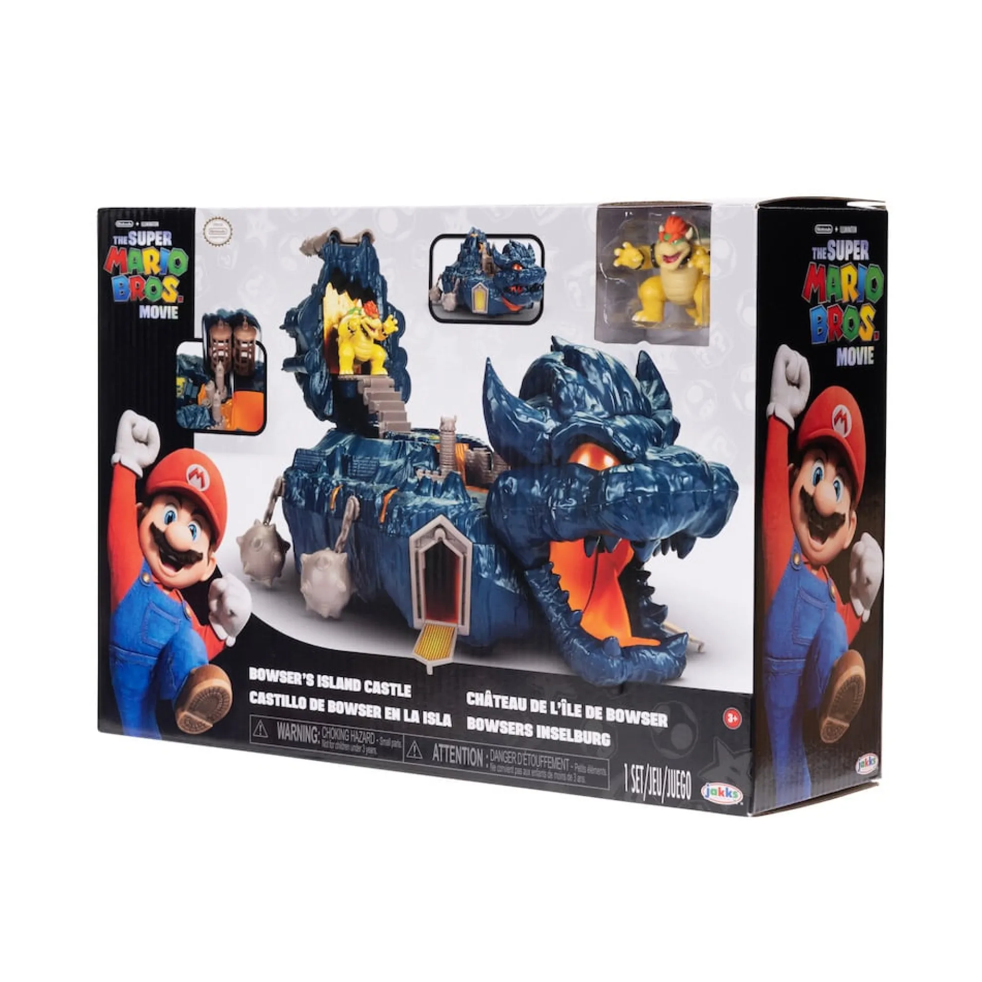 Bowser's Island Castle Playset