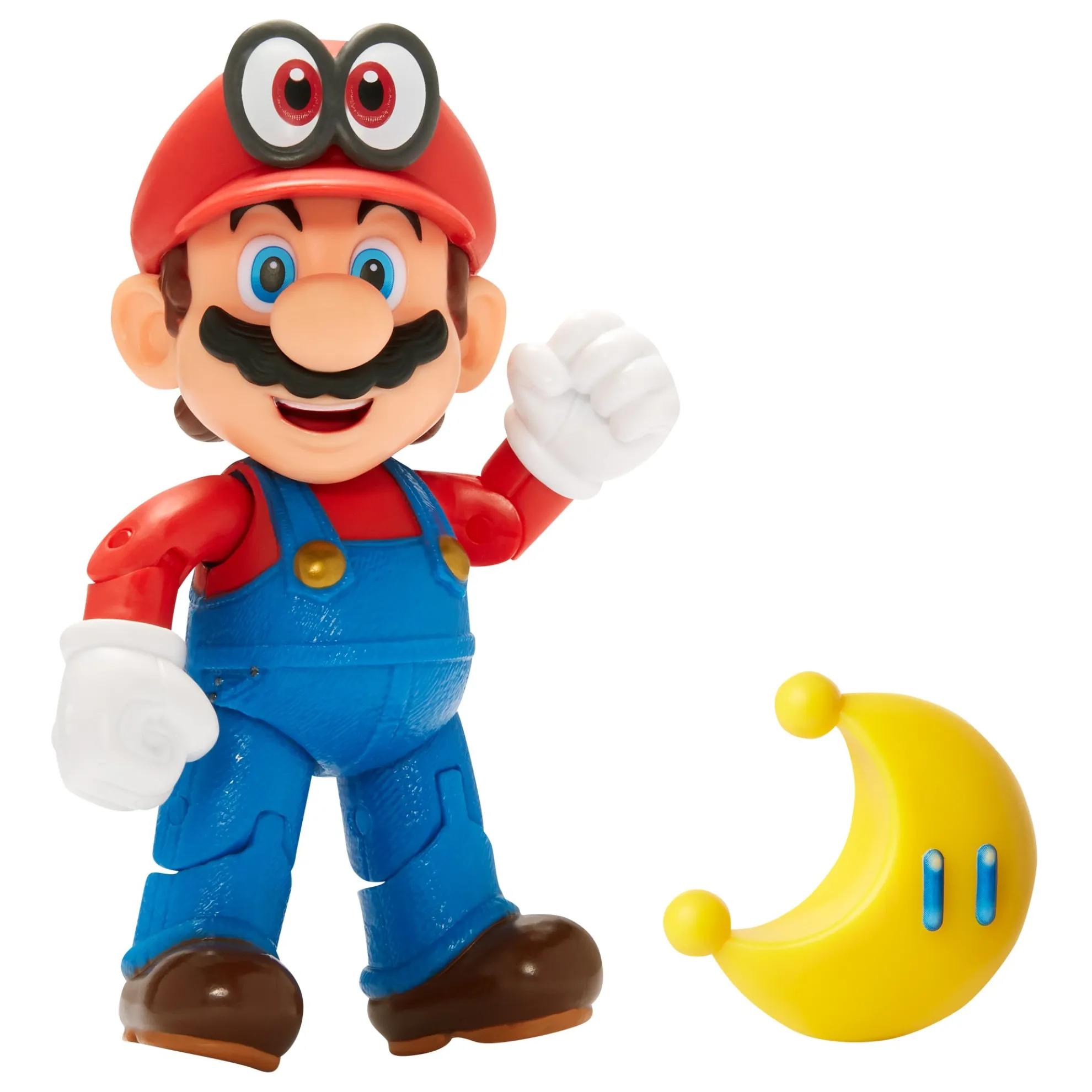Cappy Mario With Yellow Power 4-Inch Articulated Figure