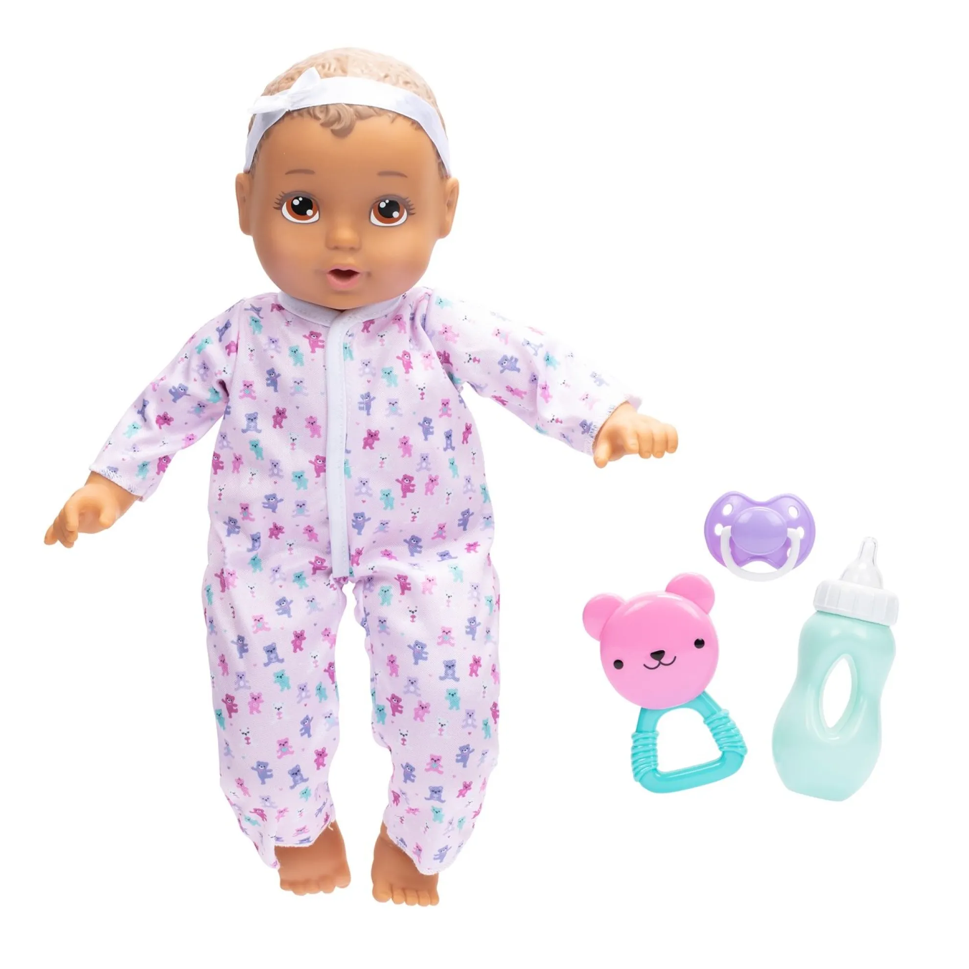 Cuddle & Care Girl Doll Brunette With Brown Eyes