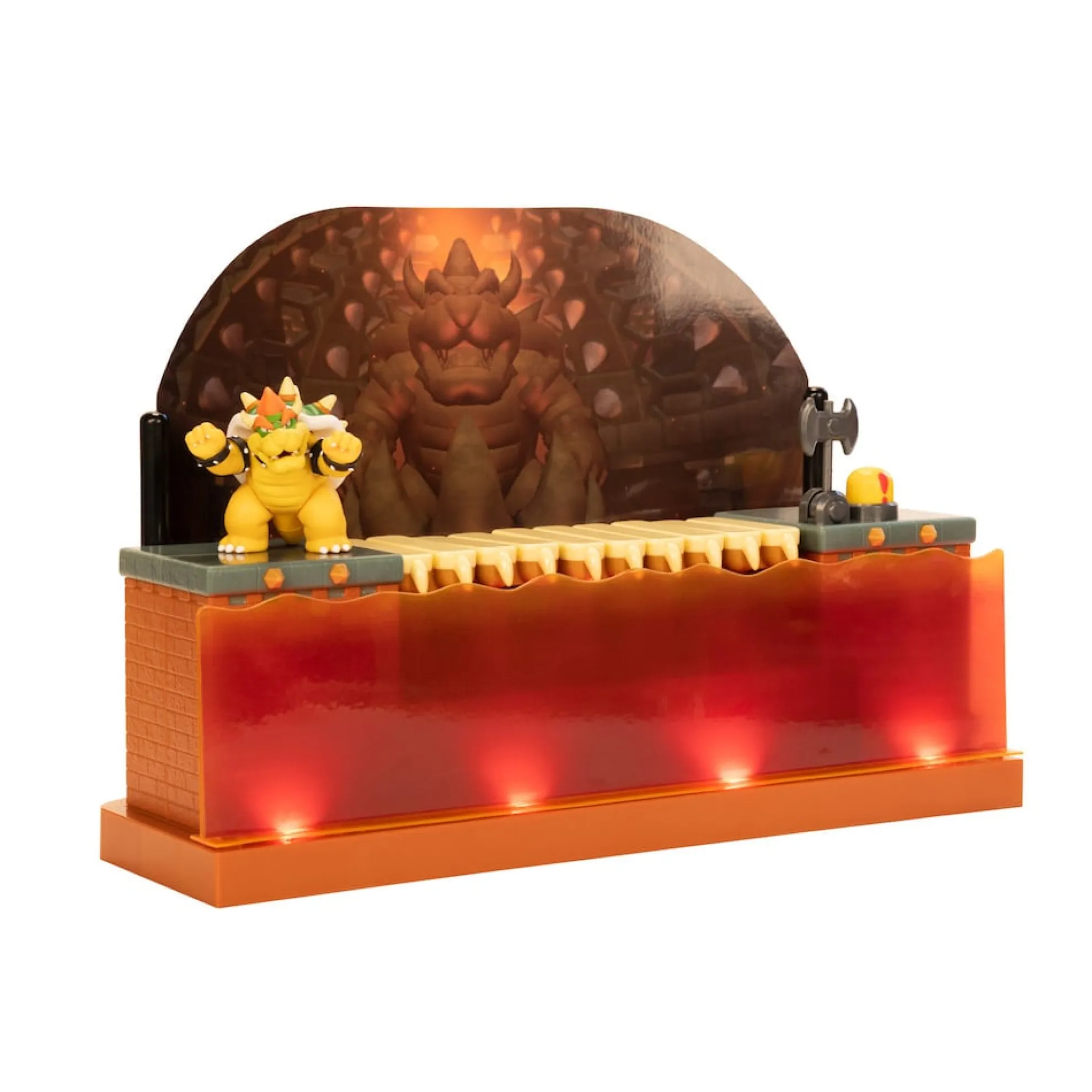 Dlx Bowser Battle Playset