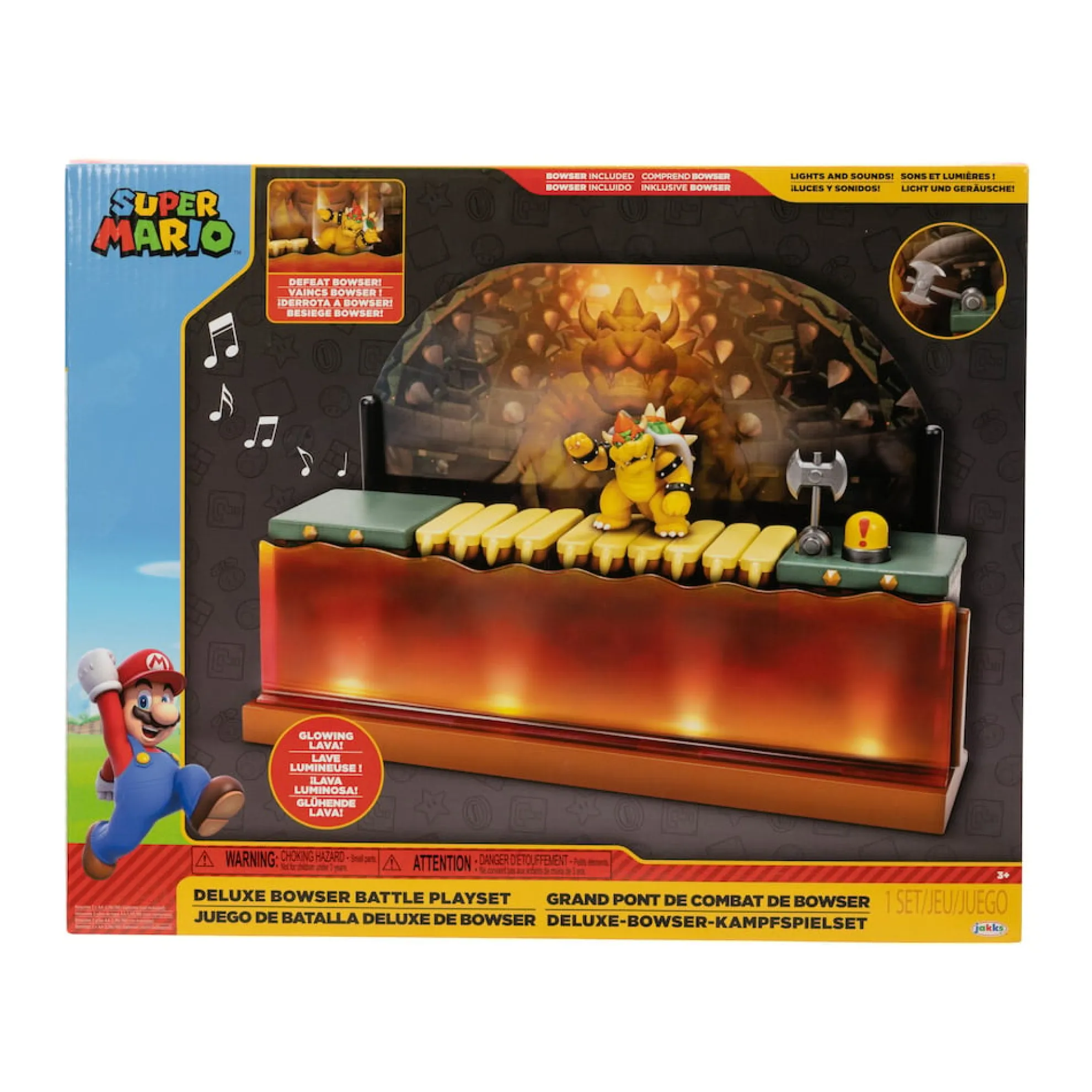 Dlx Bowser Battle Playset