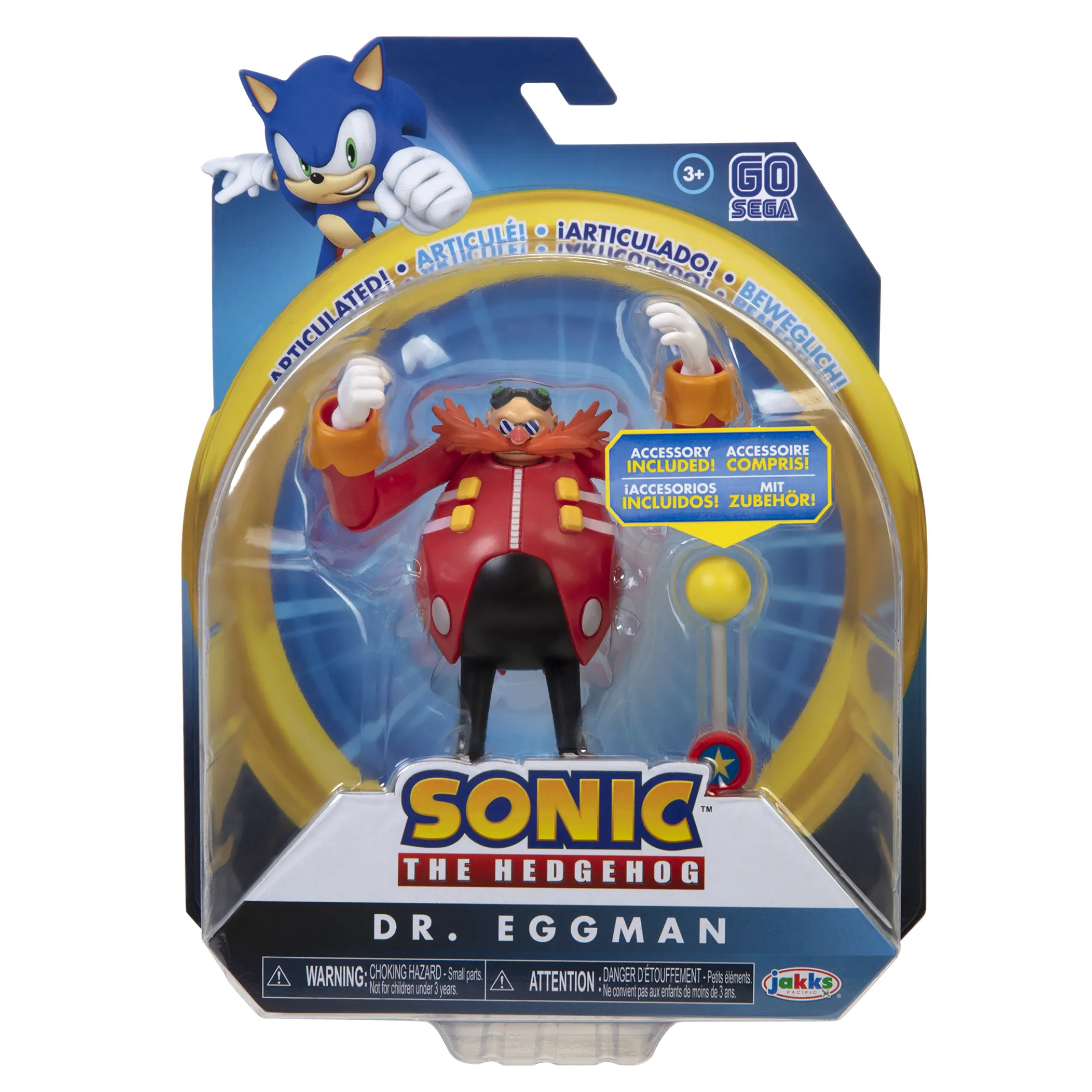 Dr Eggman With Checkpoint 4-Inch Figure