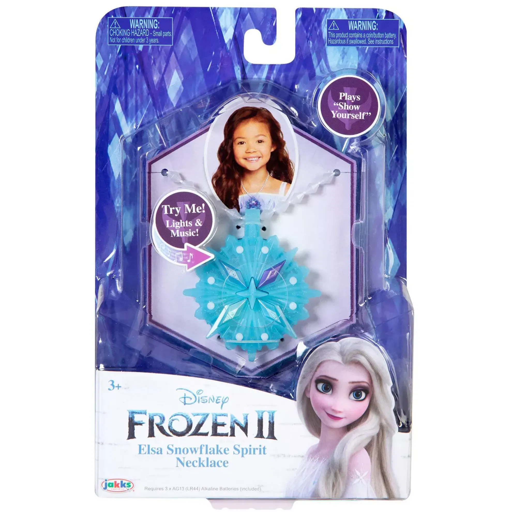 Elsa Snowflake Sparkle Necklace