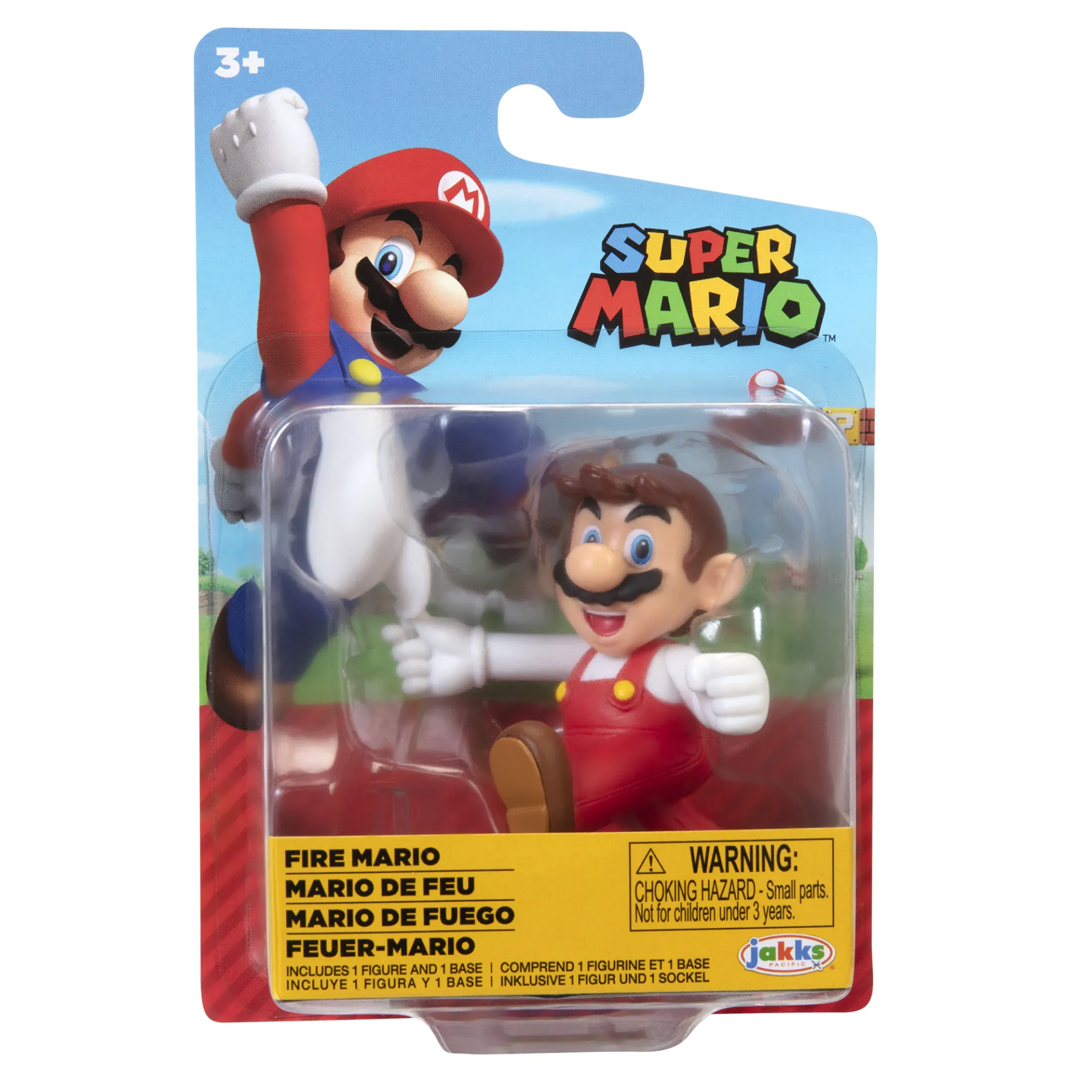 Fire Mario 2.5-Inch Articulated Figure