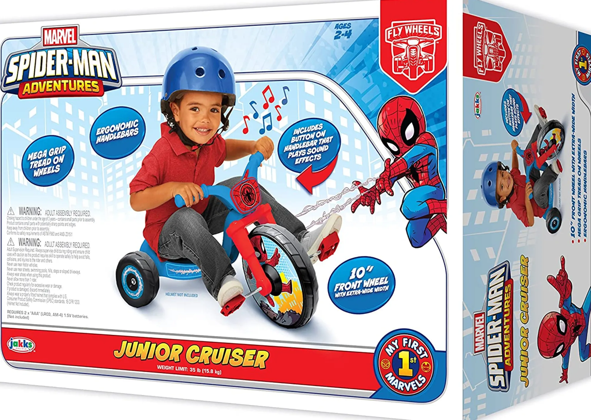 Fly Wheels Spiderman