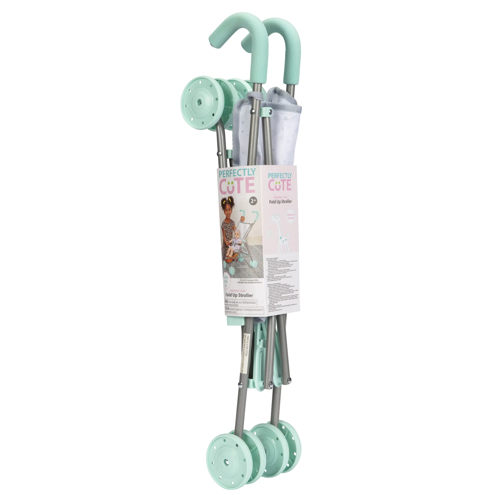 Fold-Up Stroller Mint