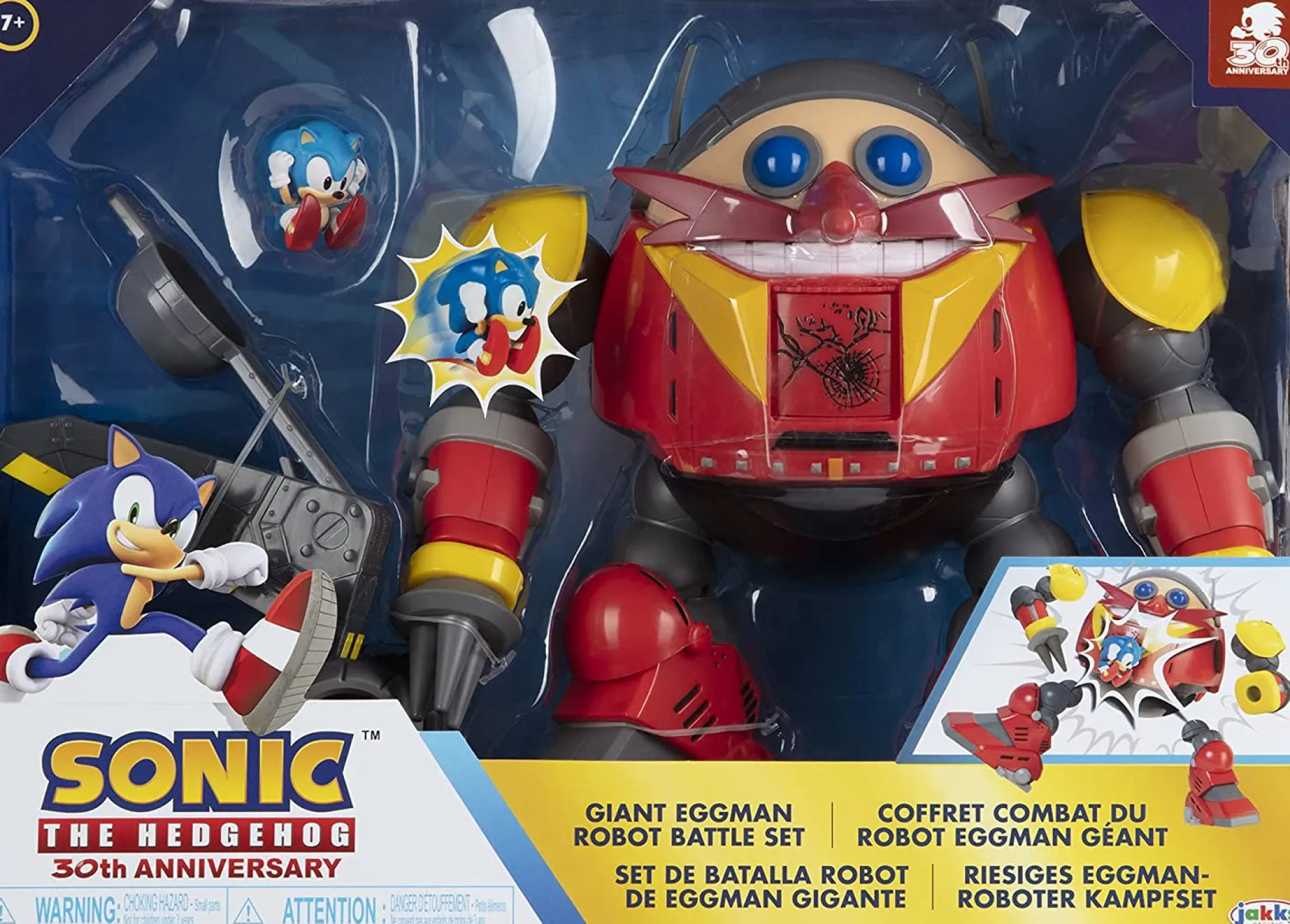 Giant Eggman Robot Battle Set