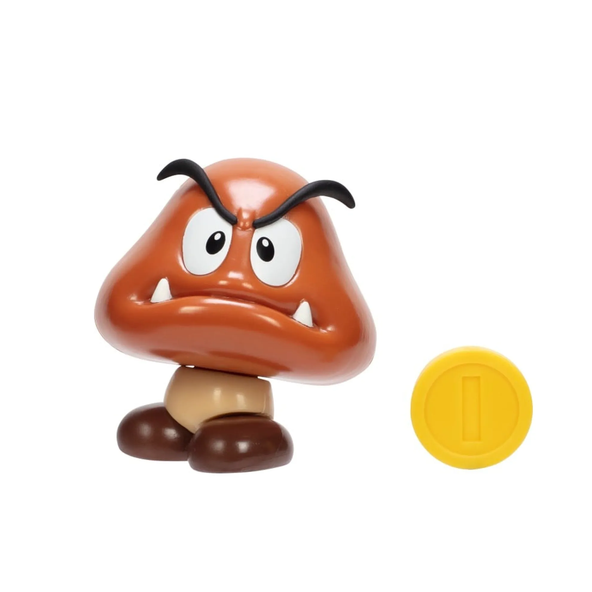 Goomba 4-Inch Articulated Figure With Coin