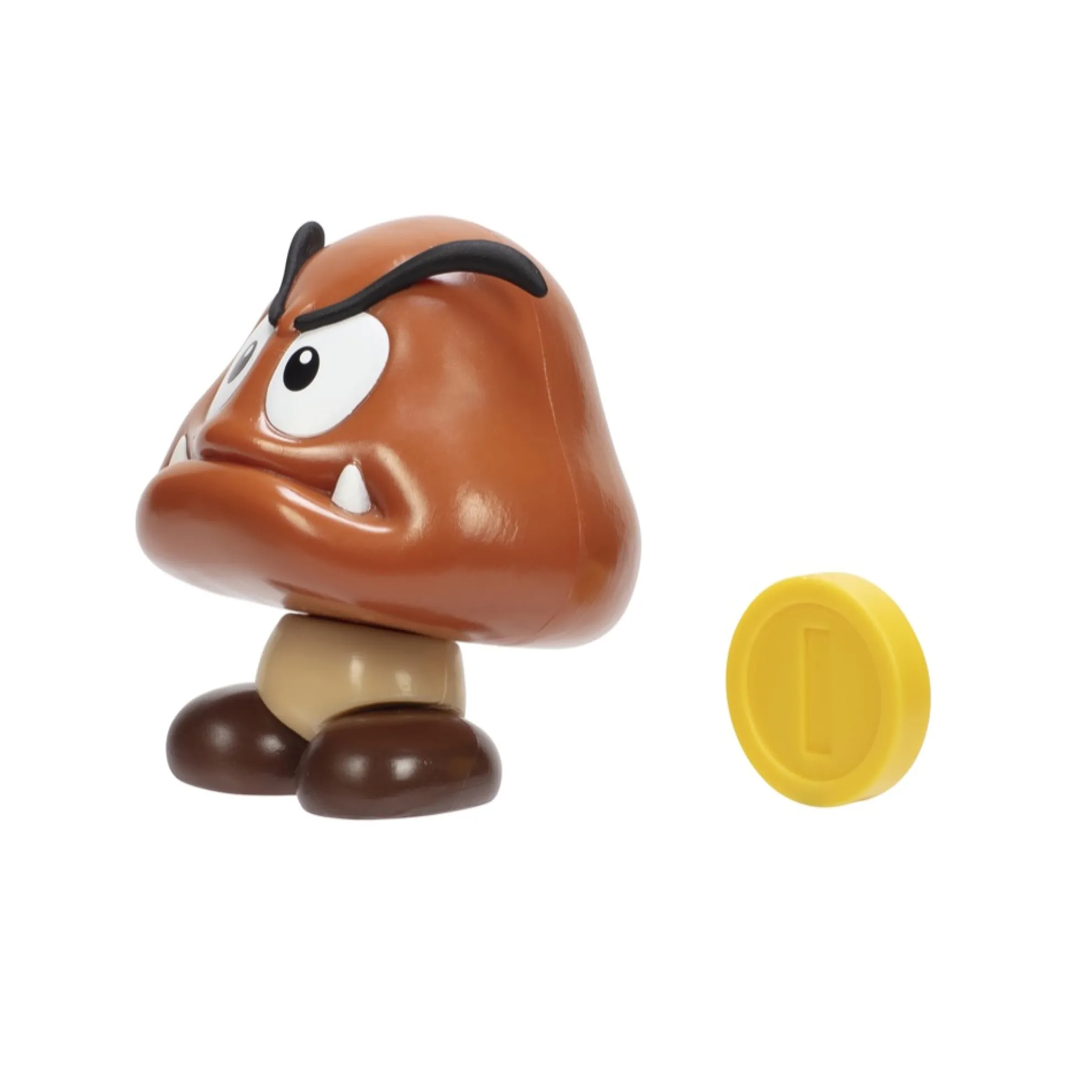 Goomba 4-Inch Articulated Figure With Coin