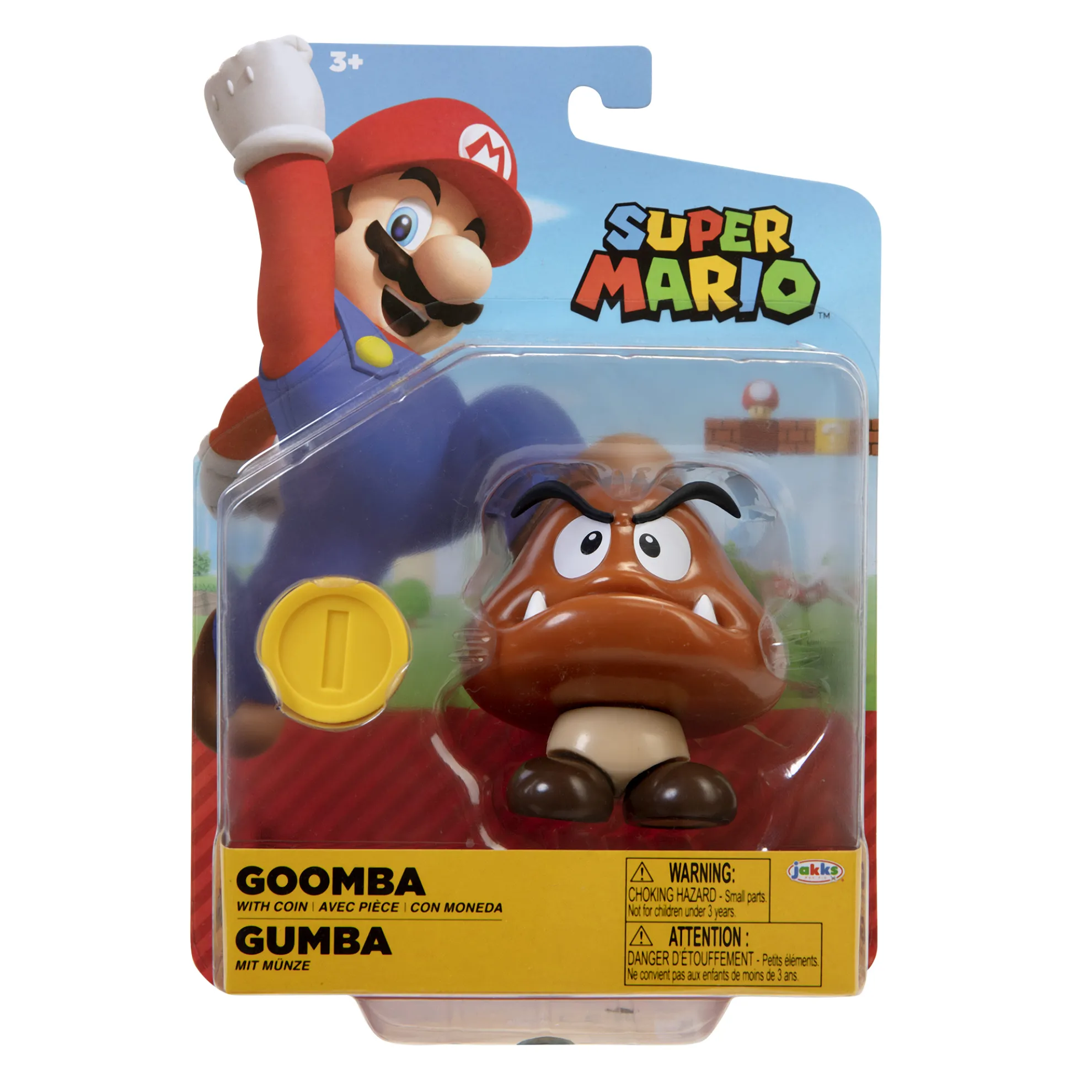 Goomba With Coin 4-Inch Articulated Figure