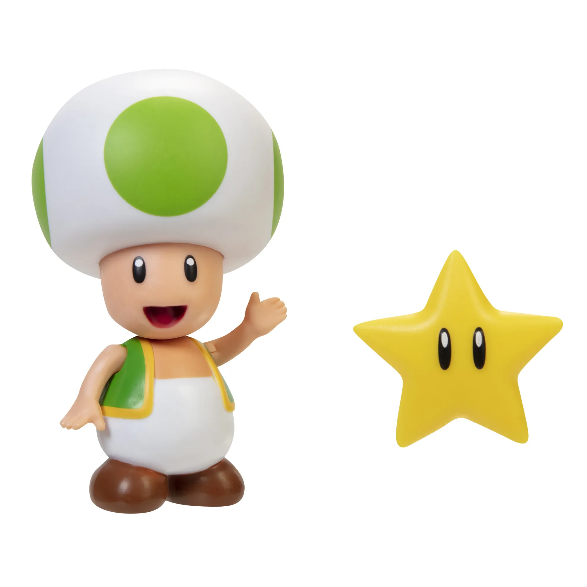 Green Toad With Star 4-Inch Articulated Figure