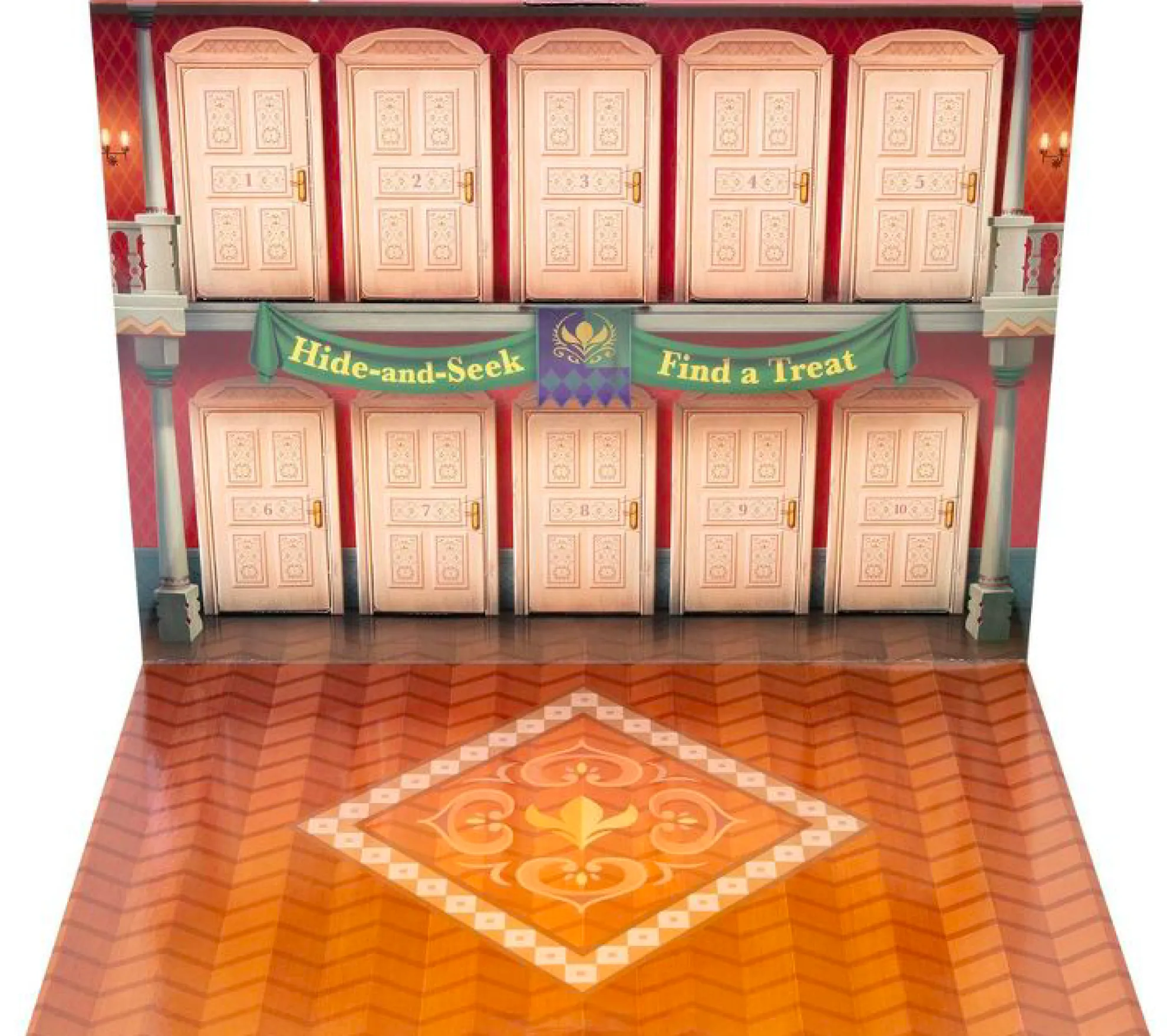 Halloween Hide-And-Seek Game With 10 Dolls