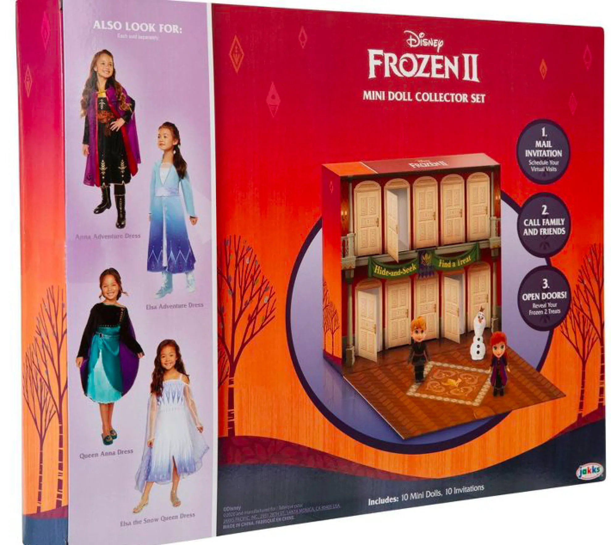 Halloween Hide-And-Seek Game With 10 Dolls