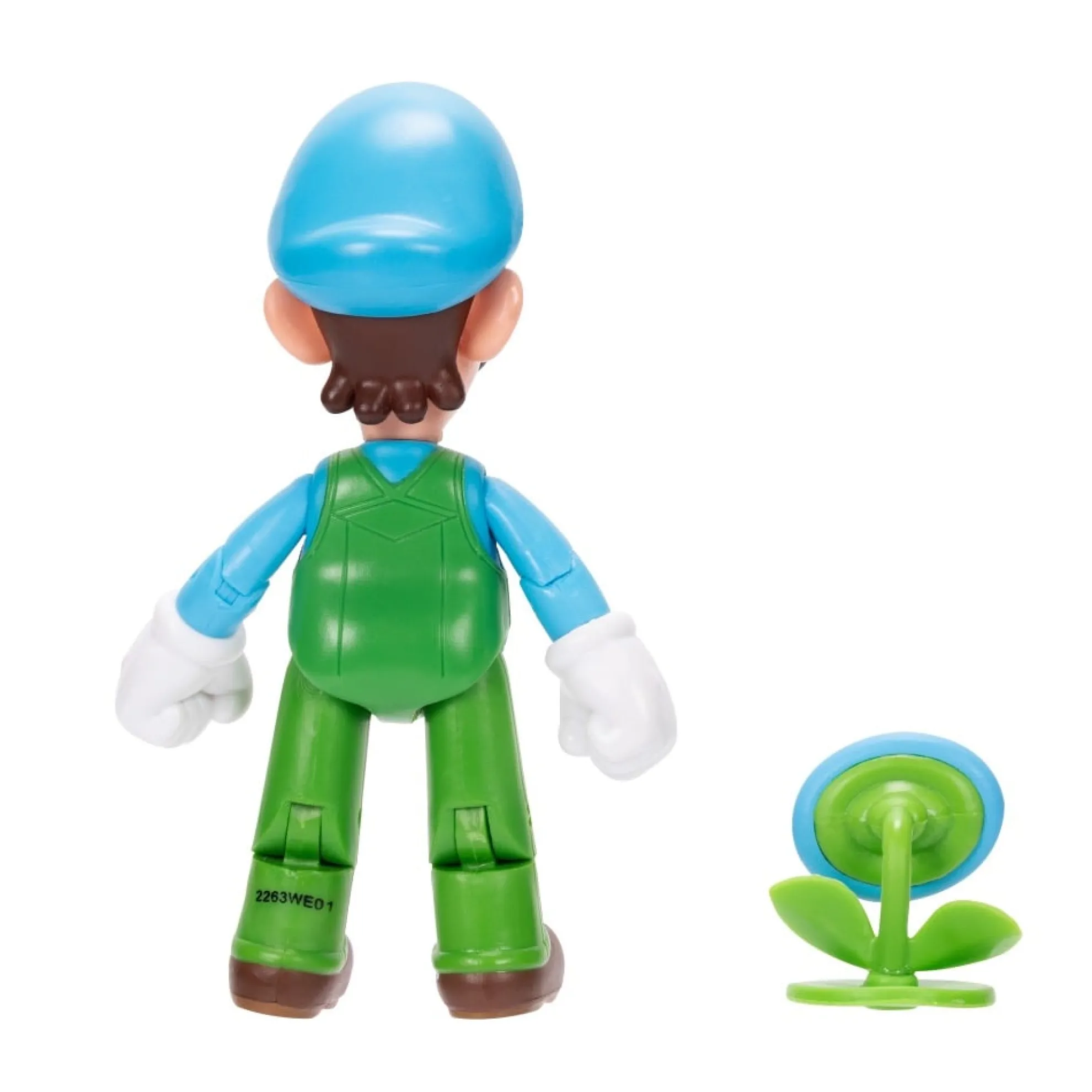 Ice Luigi 4-Inch Articulated Figure With Ice Flower