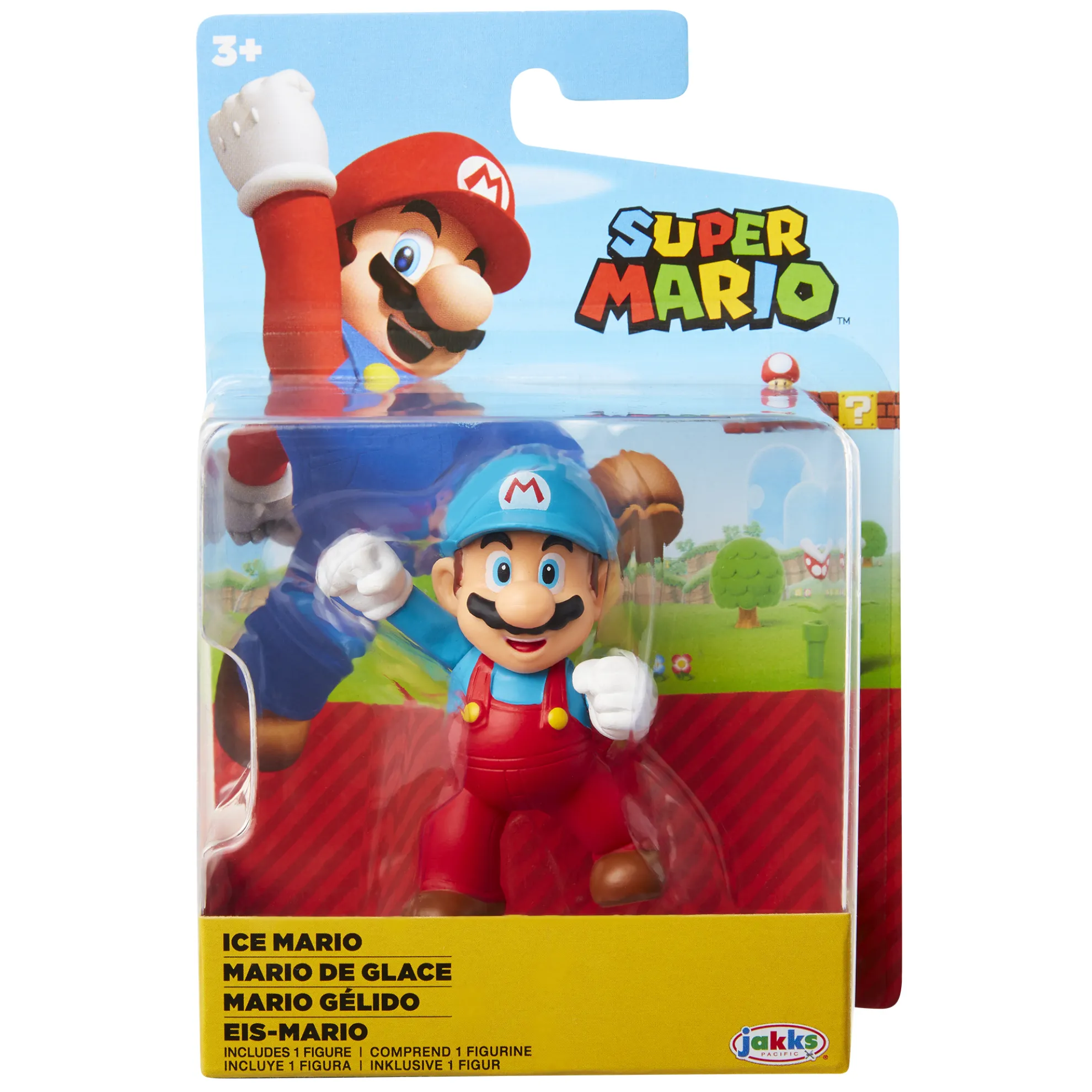 Ice Mario Fist Bump 2.5-Inch Articulated Figure