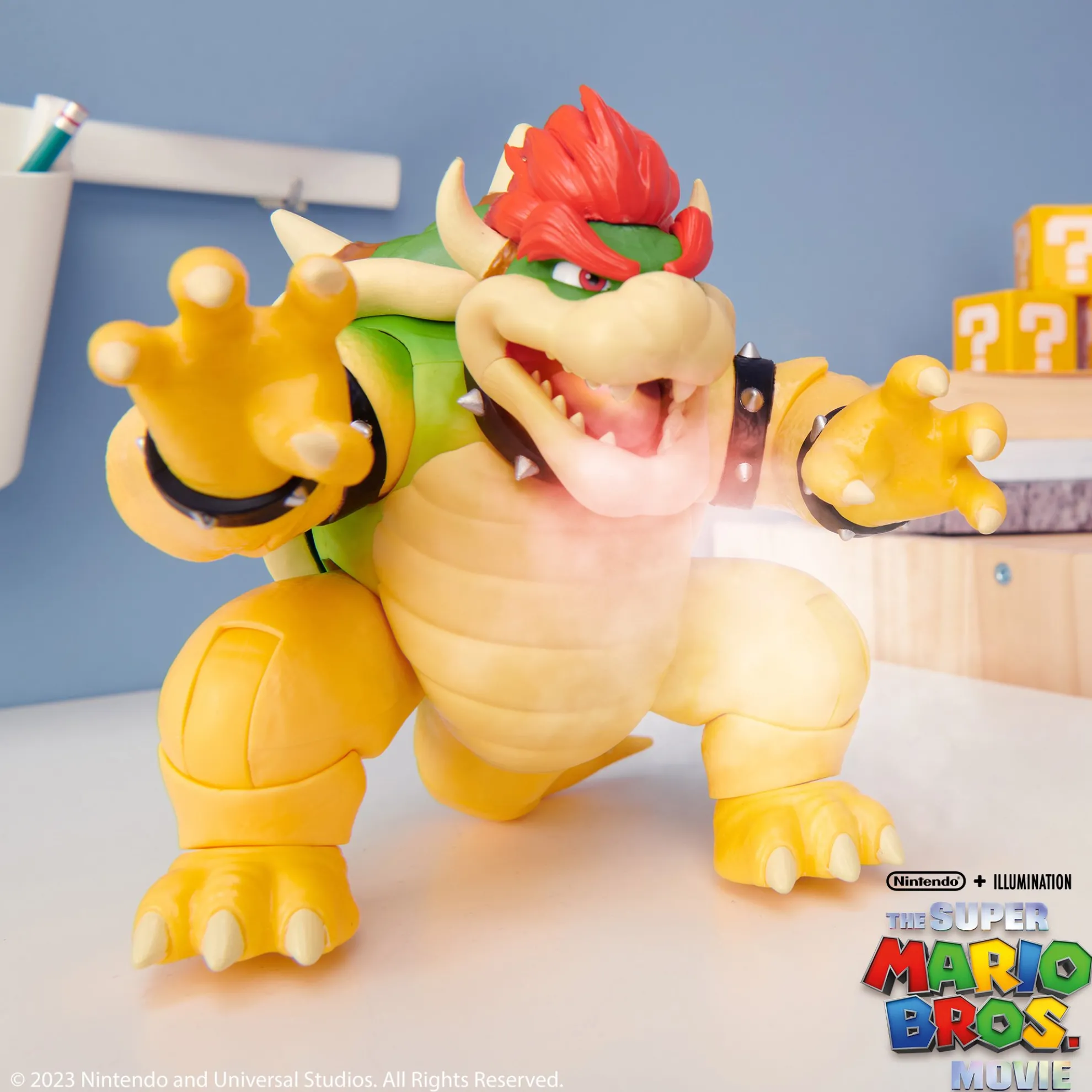 7-Inch Bowser With Fire Breathing Effects