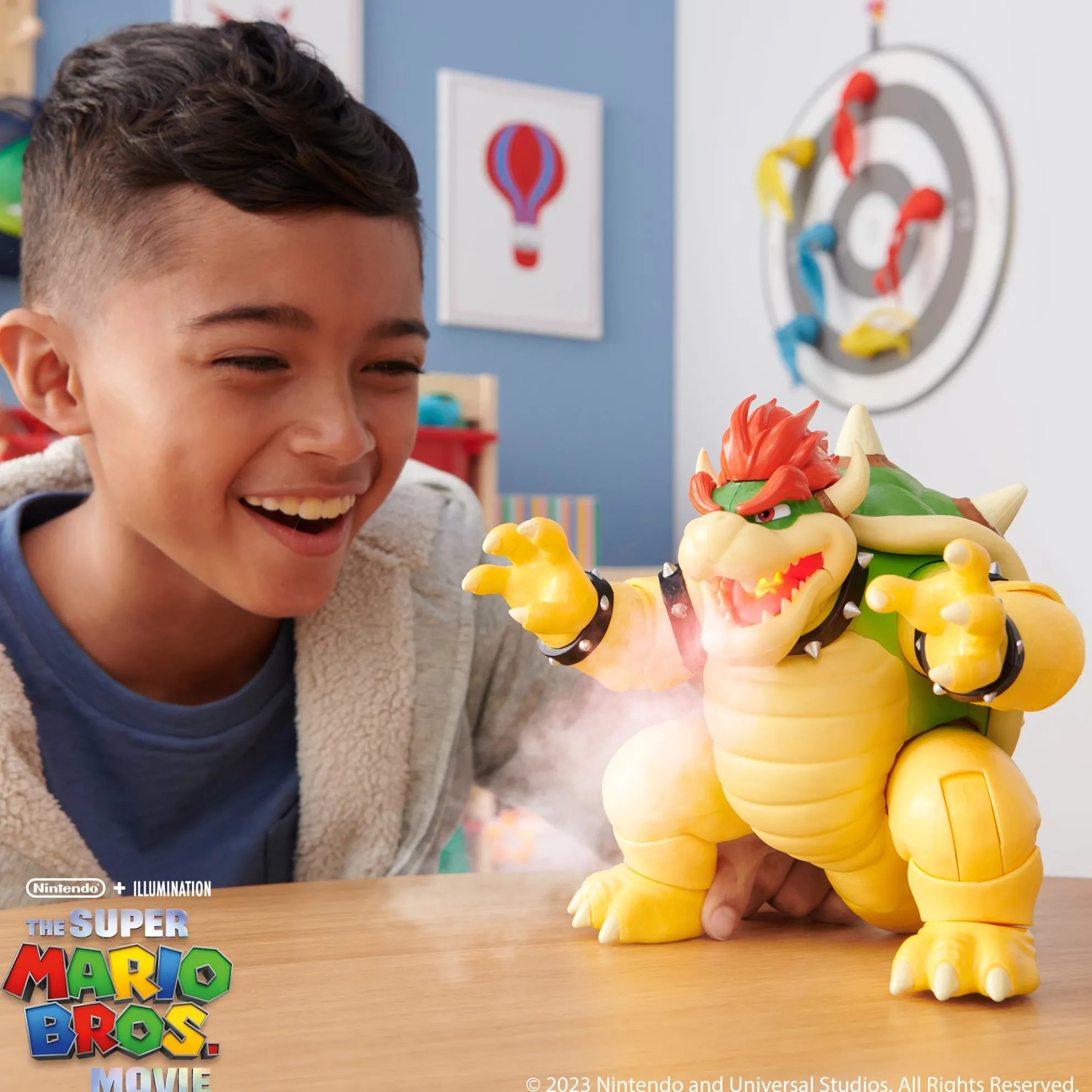 7-Inch Bowser With Fire Breathing Effects