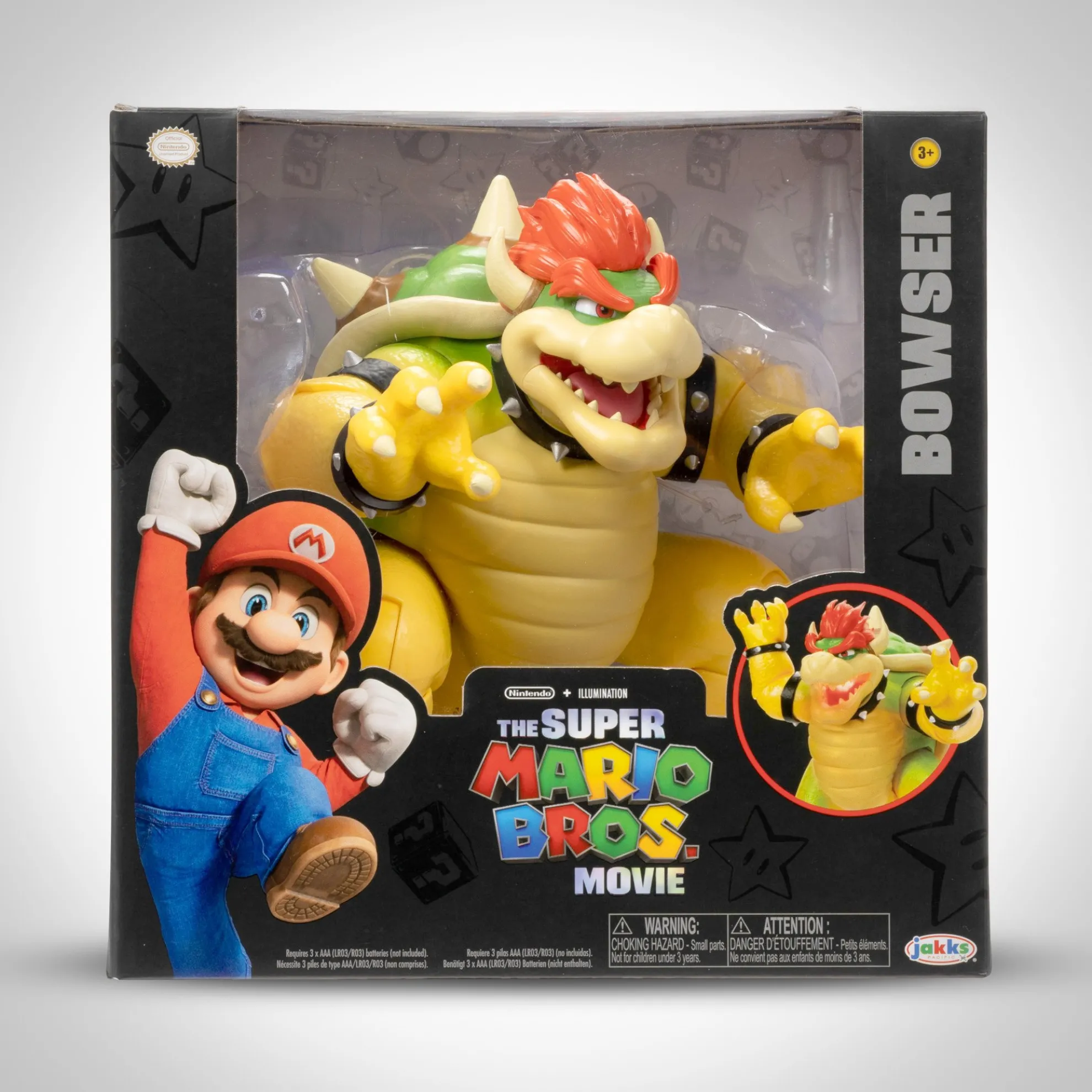 7-Inch Bowser With Fire Breathing Effects