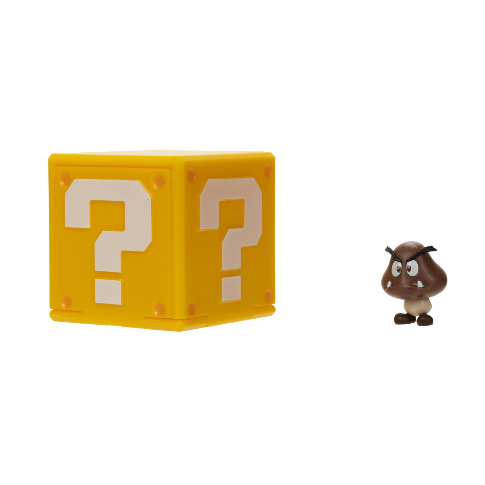 1.25-Inch Goomba Mini Figure With Question Block