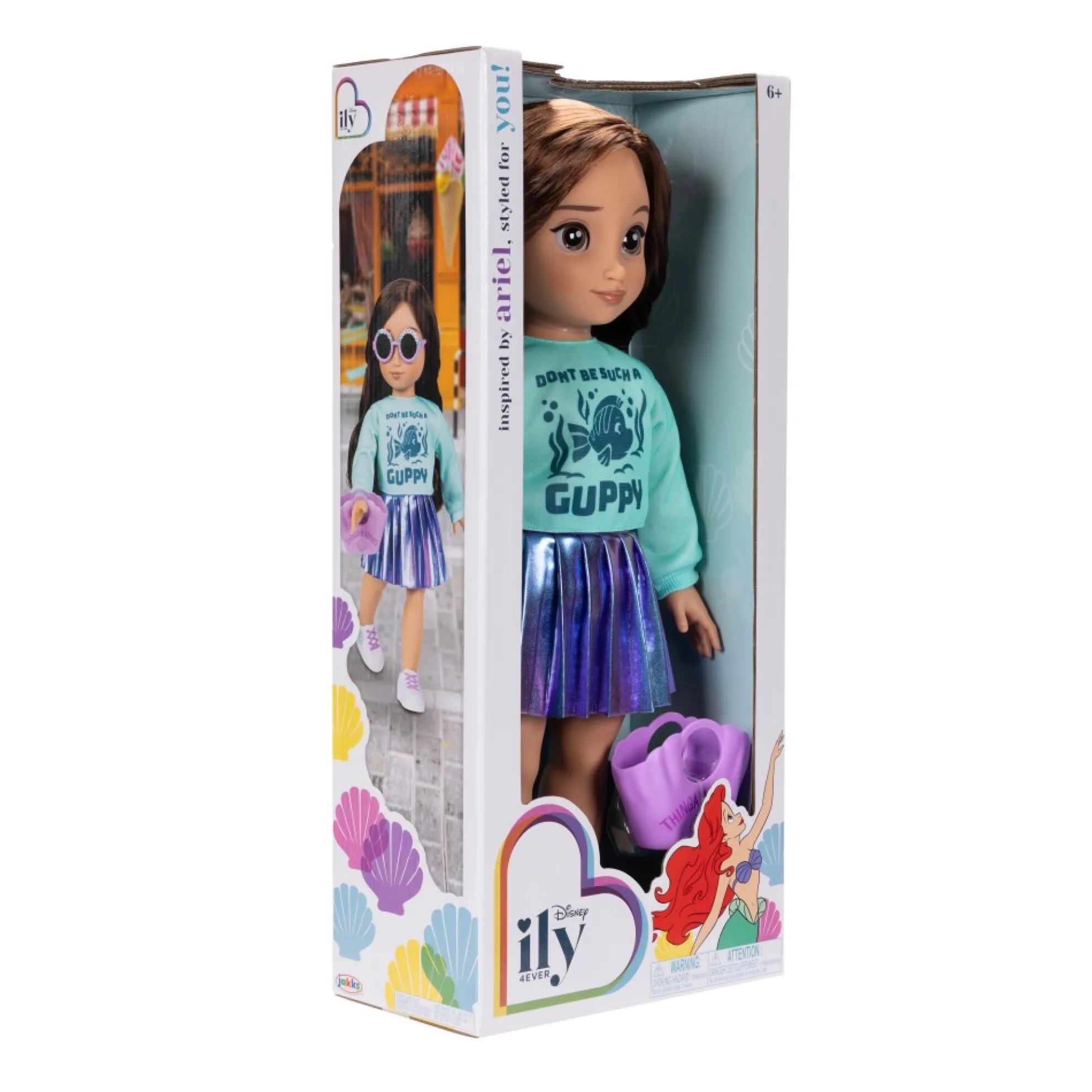18-Inch Inspired By Ariel Large Doll