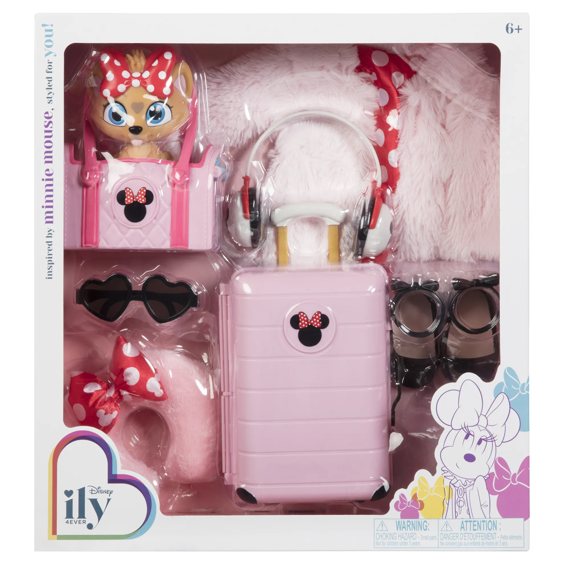 18-Inch Inspired By Minnie Mouse Deluxe Fashion & Accessory Pack