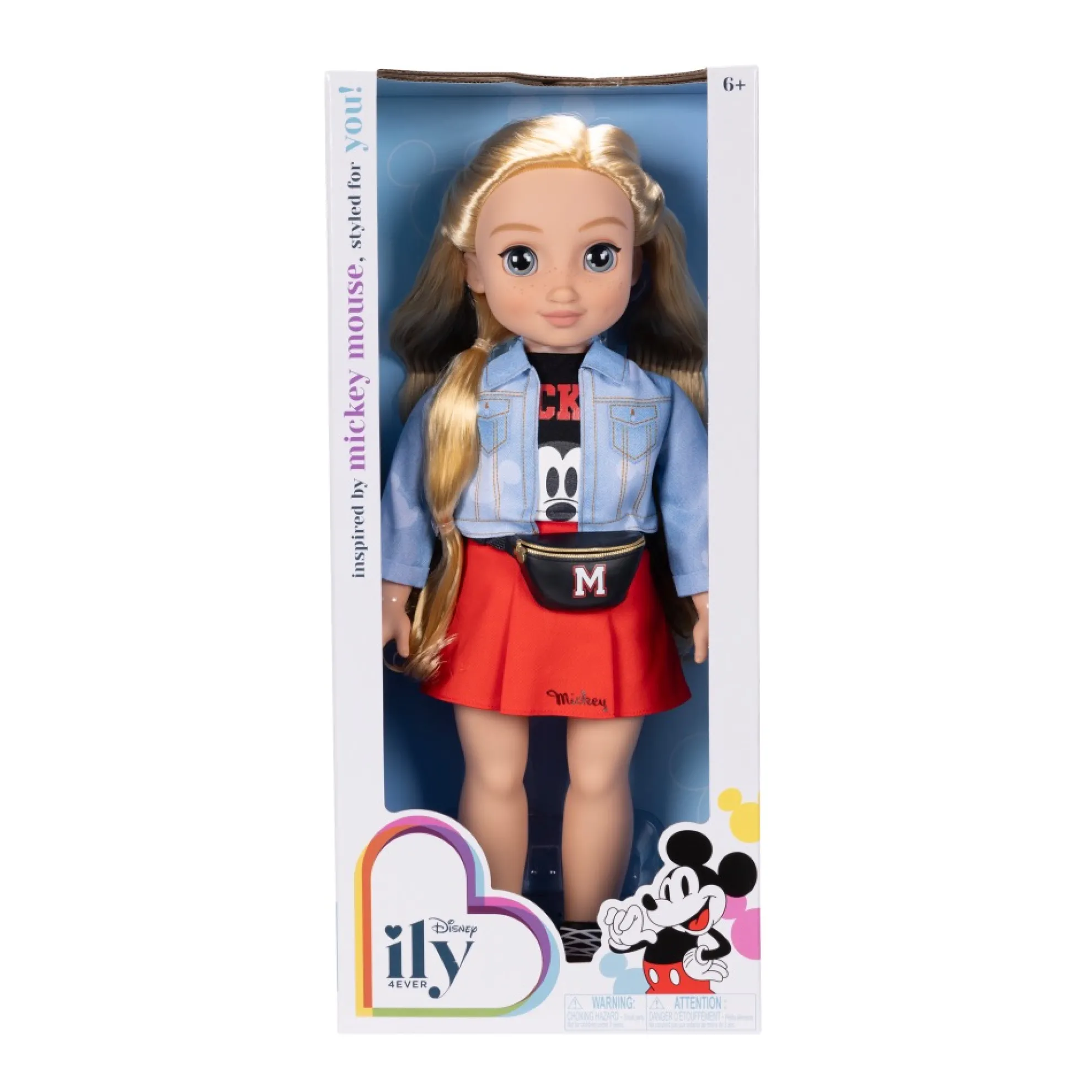 18-Inch Inspired By Mickey Mouse Large Doll