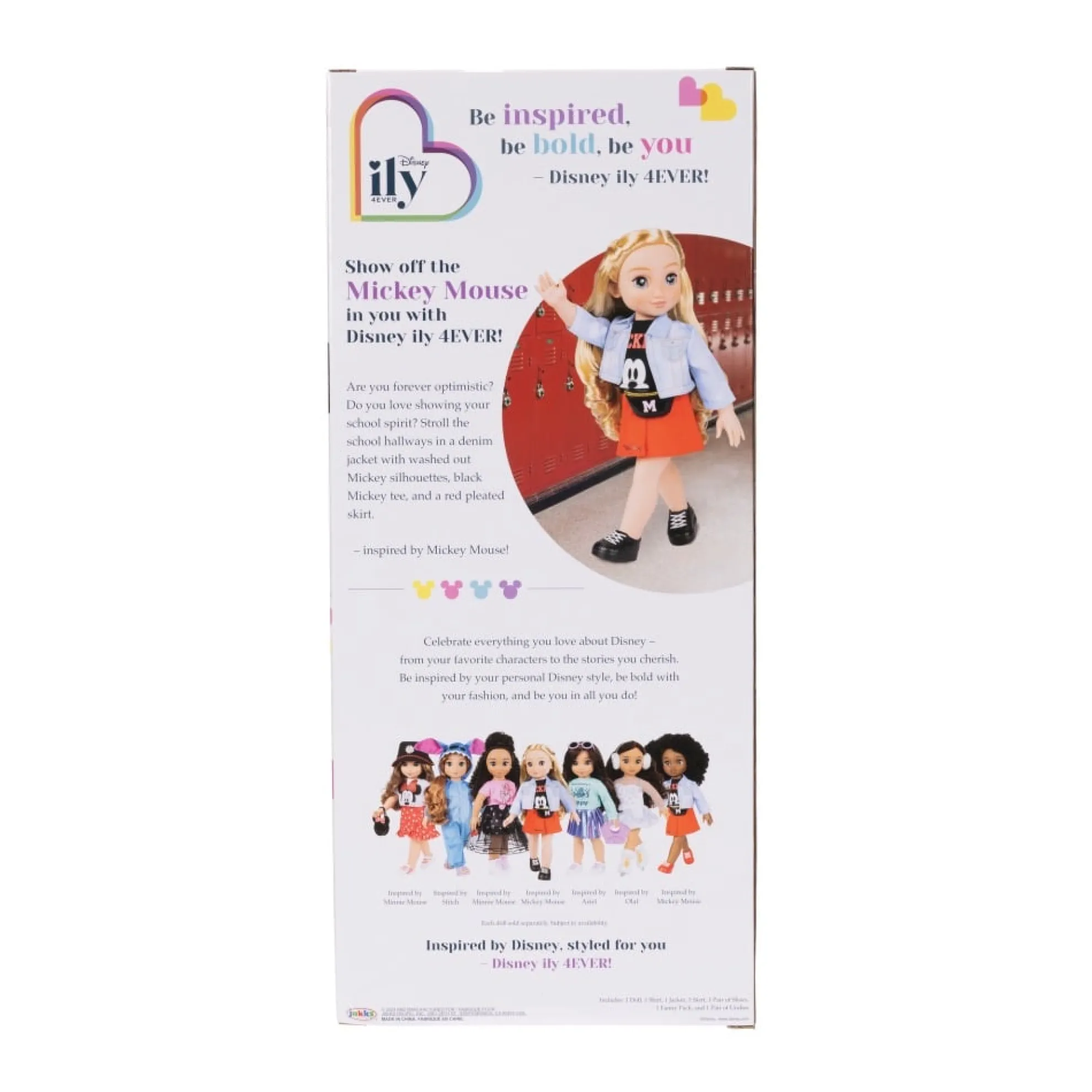 18-Inch Inspired By Mickey Mouse Large Doll