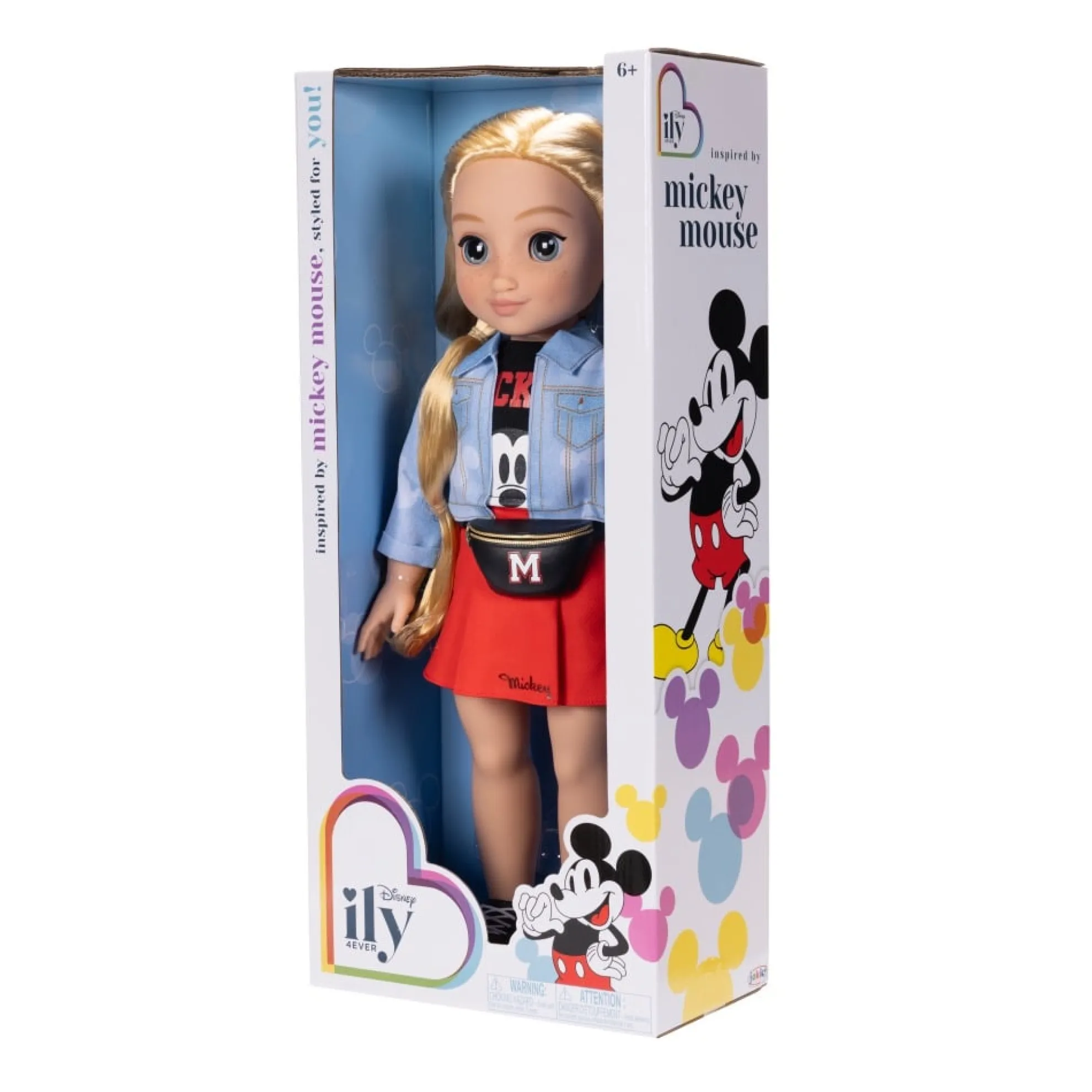 18-Inch Inspired By Mickey Mouse Large Doll