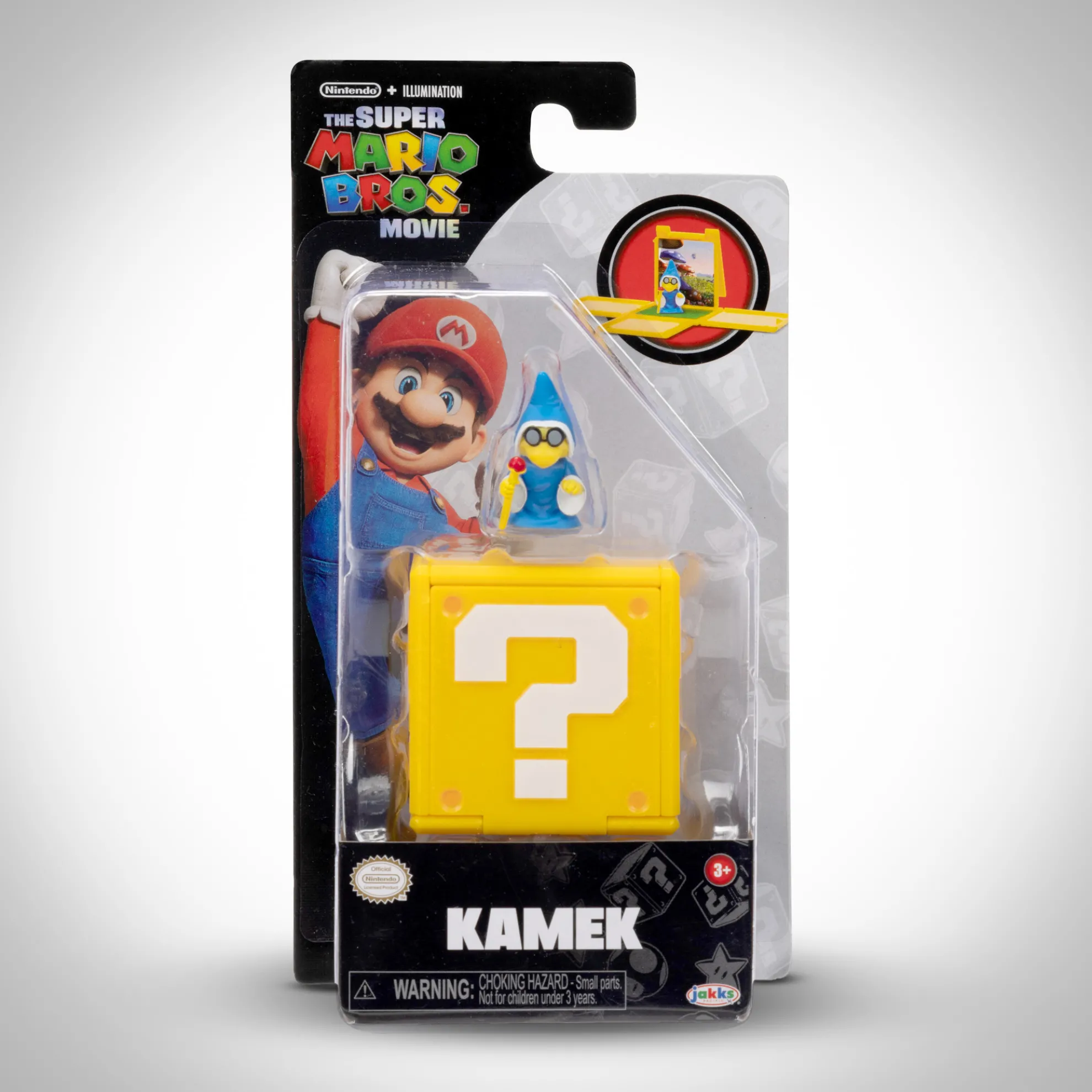 1.25-Inch Kamek Mini Figure With Question Block