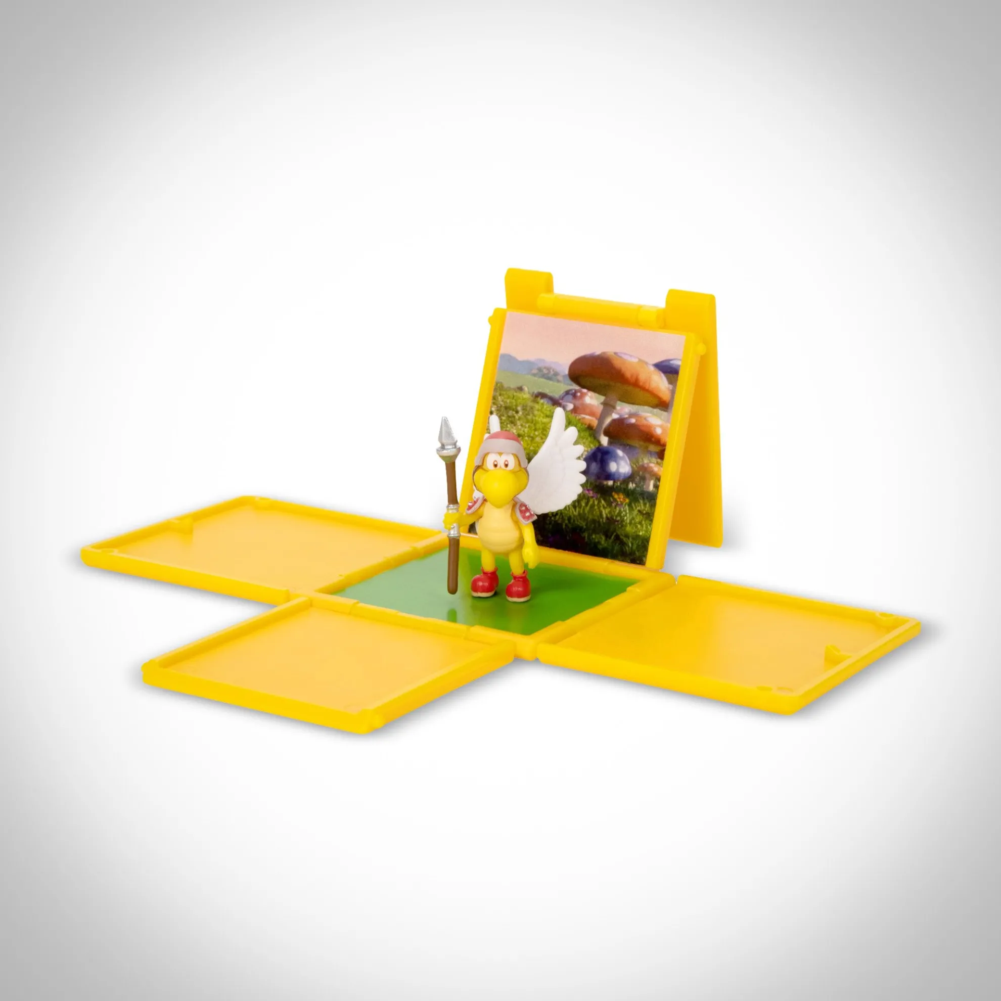 1.25-Inch Koopa Paratroopa Mini Figure With Question Block