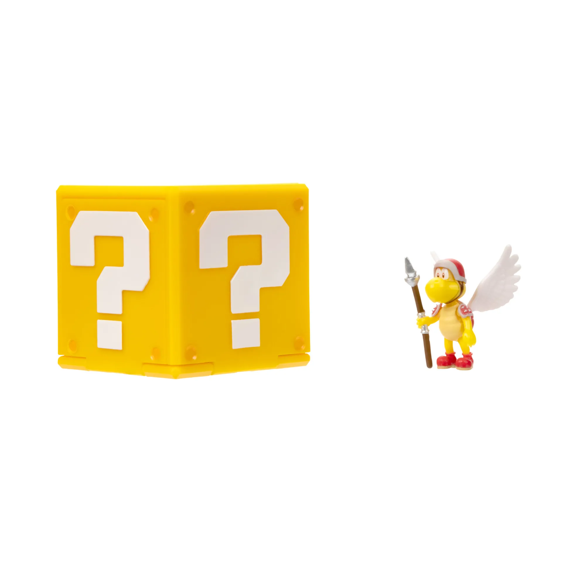 1.25-Inch Koopa Paratroopa Mini Figure With Question Block