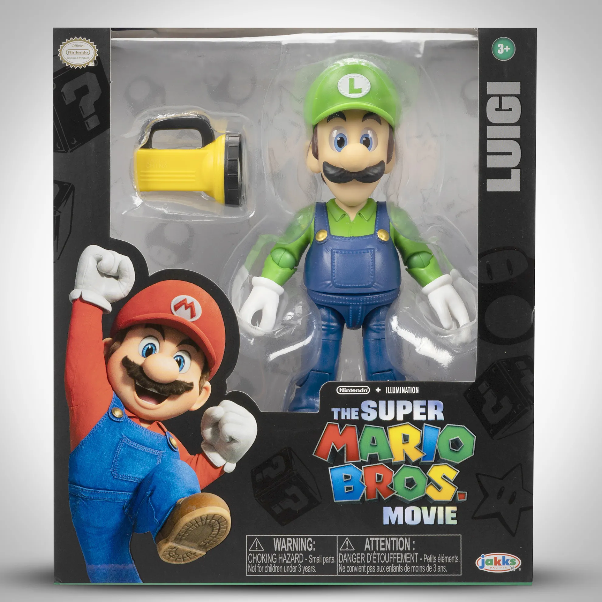 5-Inch Luigi Figure With Flashlight Accessory