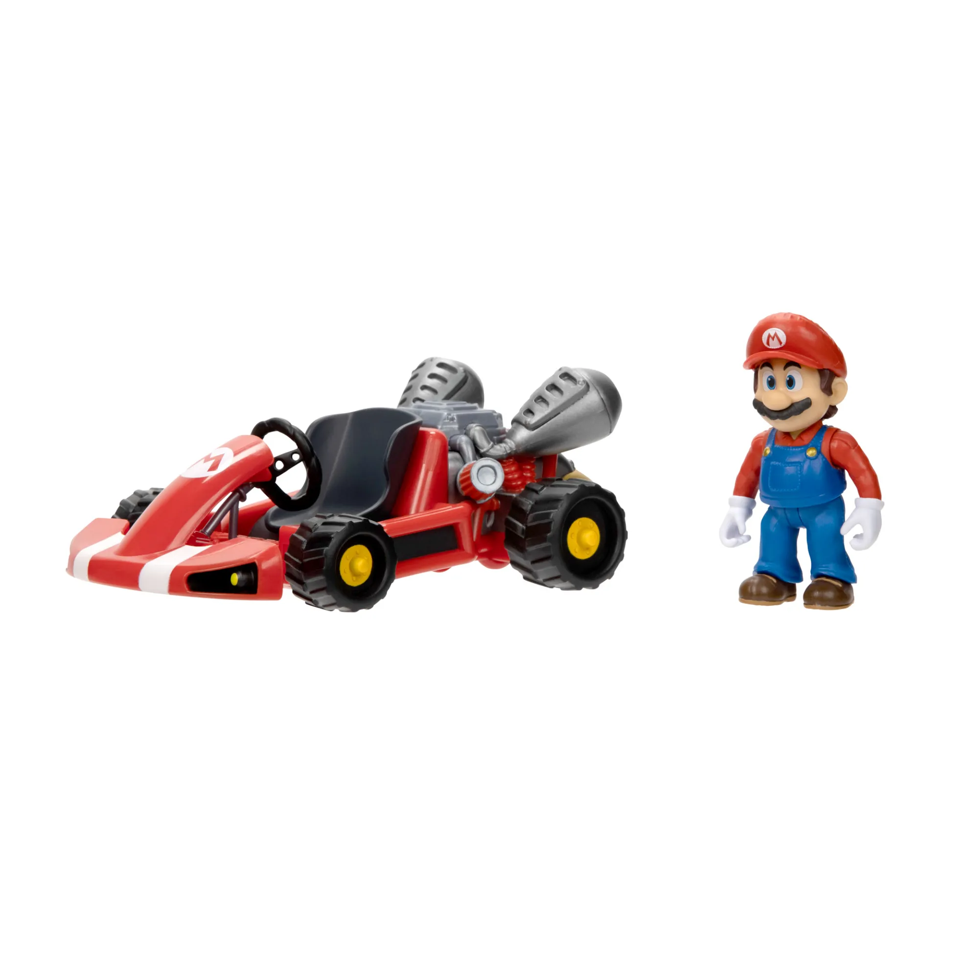 2.5-Inch Mario Figure With Pull Back Racer