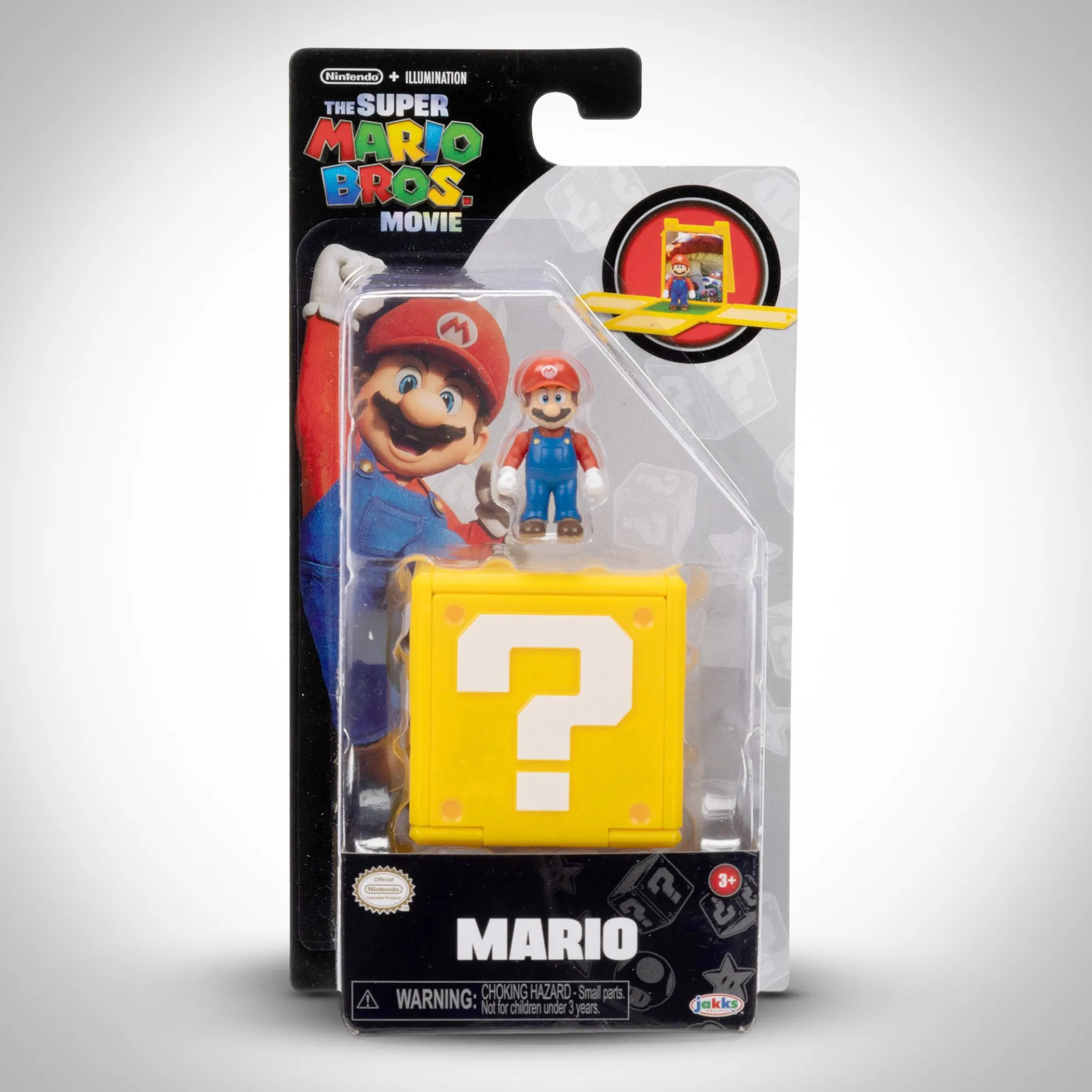 1.25-Inch Mario Mini Figure With Question Block