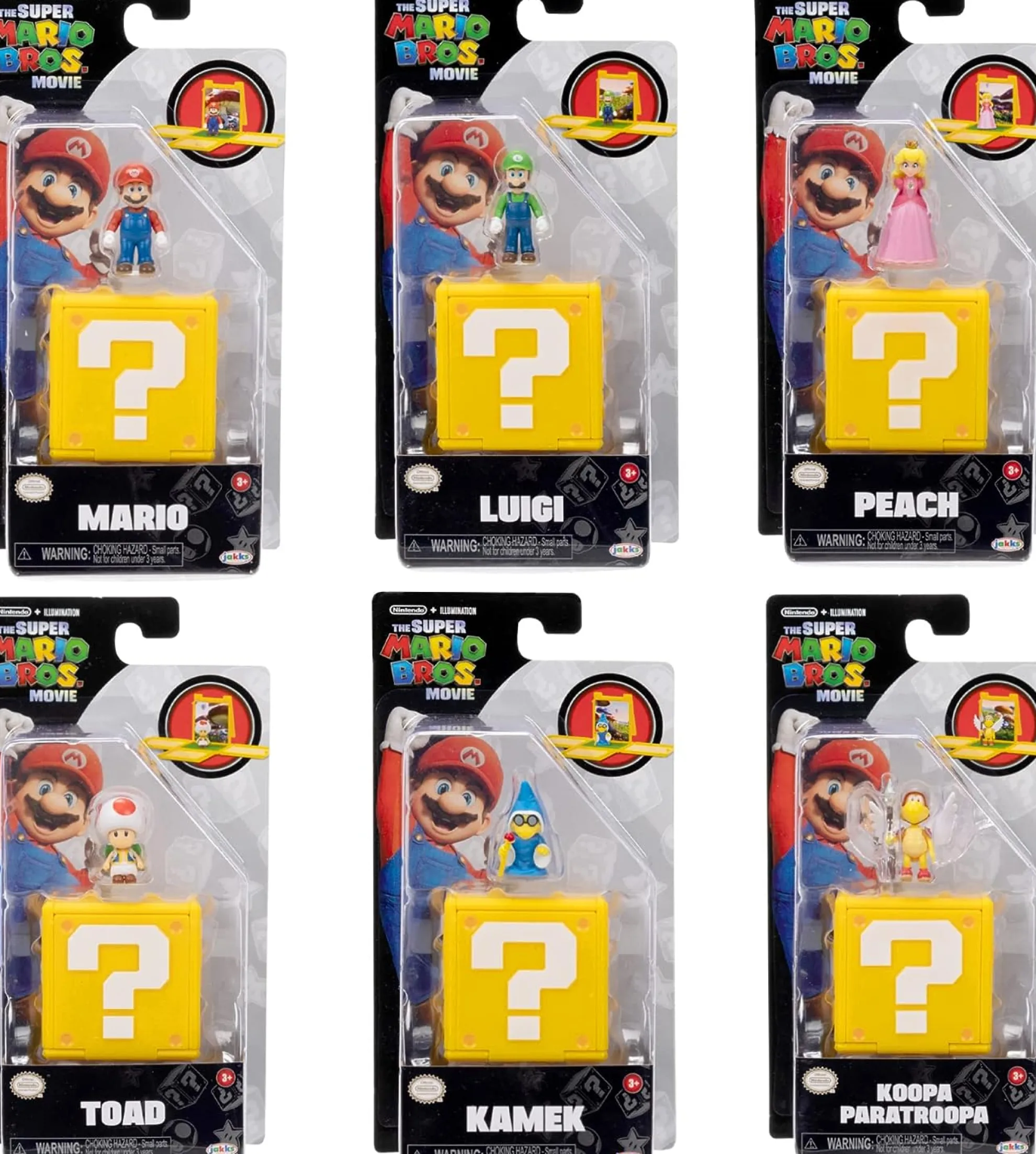 1.25-Inch Mini Figures 6-Pack