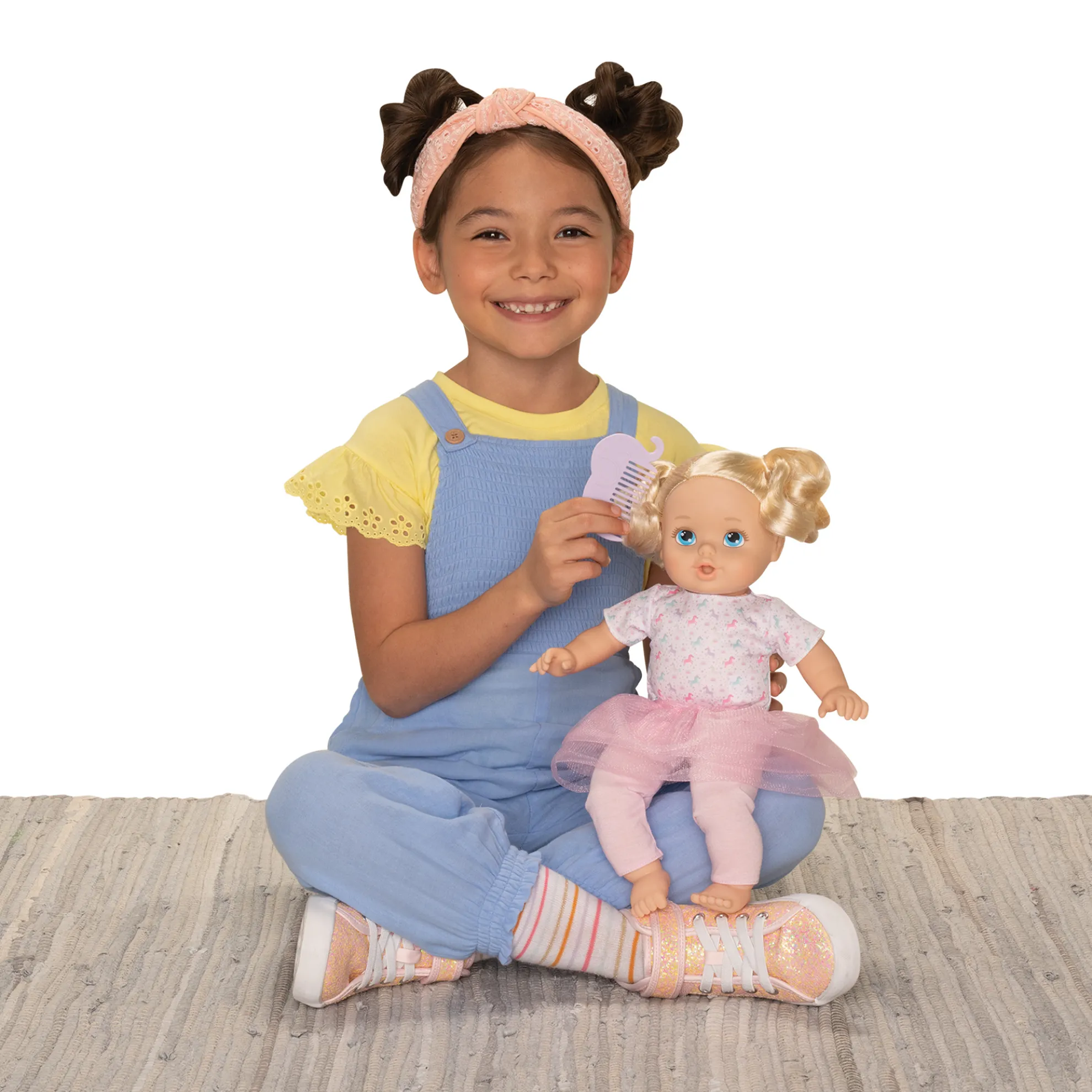 14-Inch My Sweet Toddler Girl Doll Blonde Blue Eyes