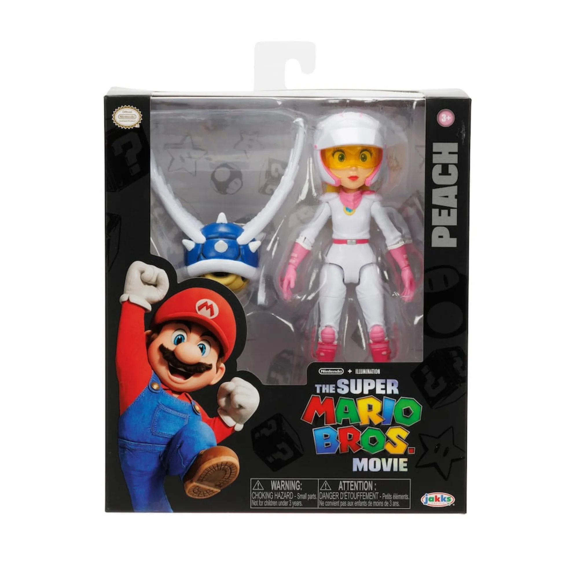 5-Inch Peach Figure With Spiny Shell Accessory