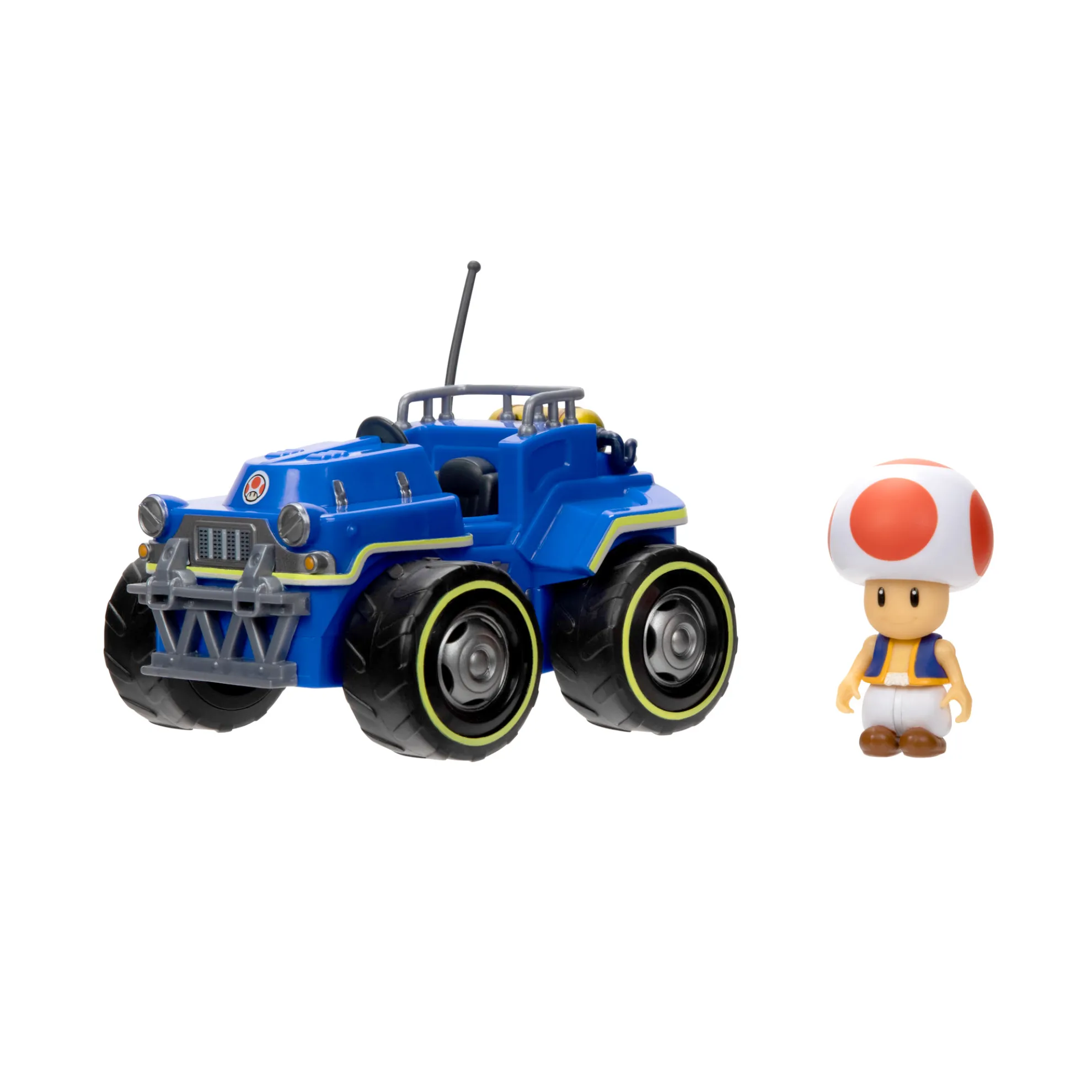 2.5-Inch Toad Figure With Pull Back Racer