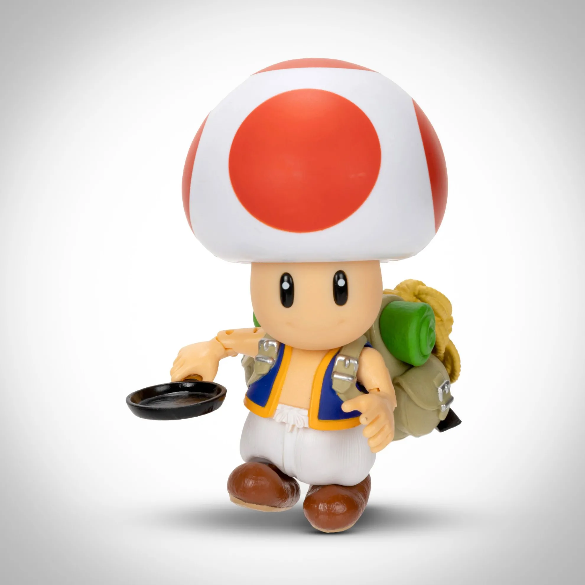 5-Inch Toad Figure With Frying Pan Accessory
