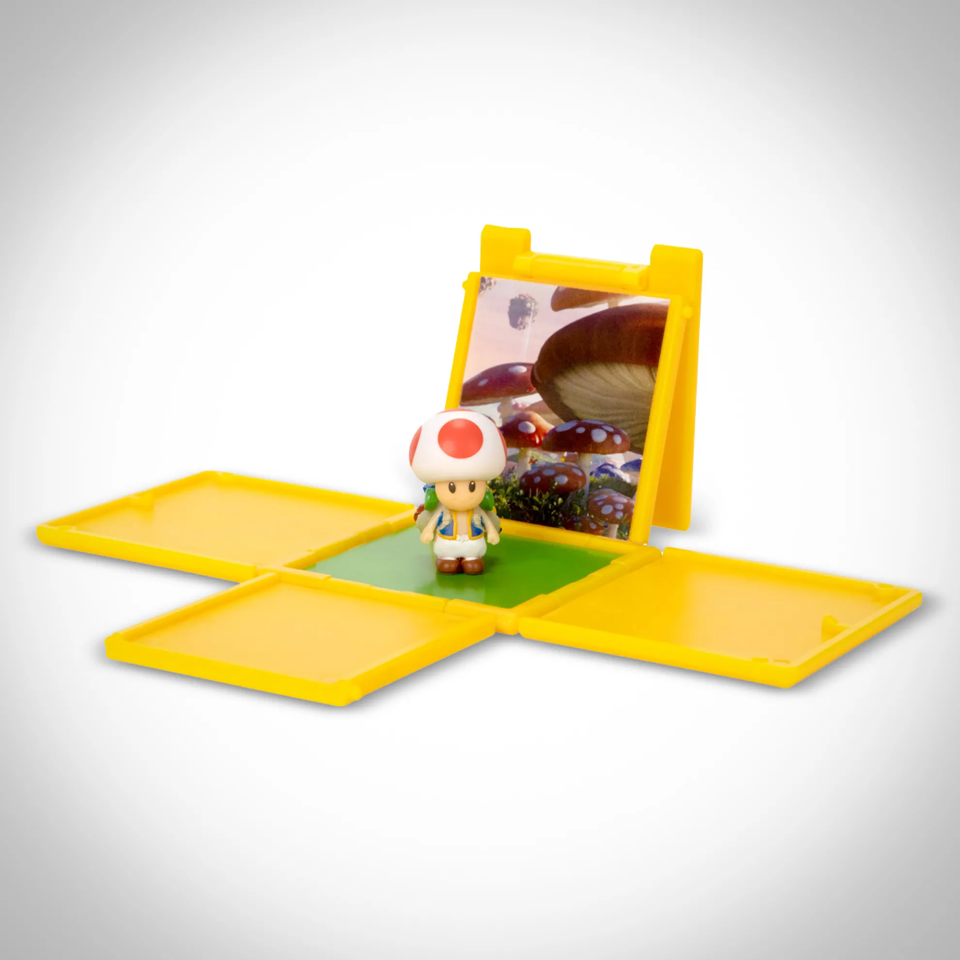 1.25-Inch Toad Mini Figure With Question Block