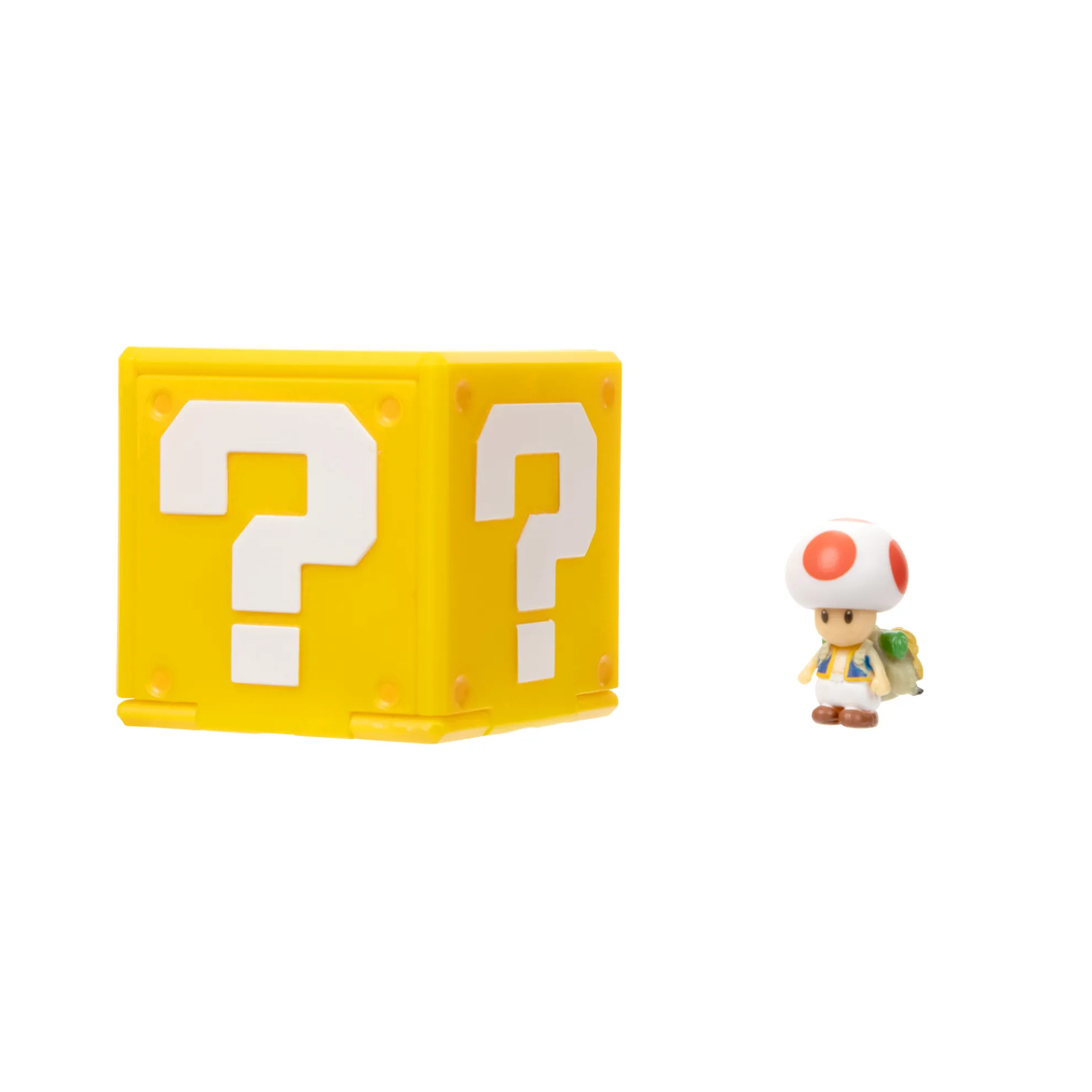 1.25-Inch Toad Mini Figure With Question Block