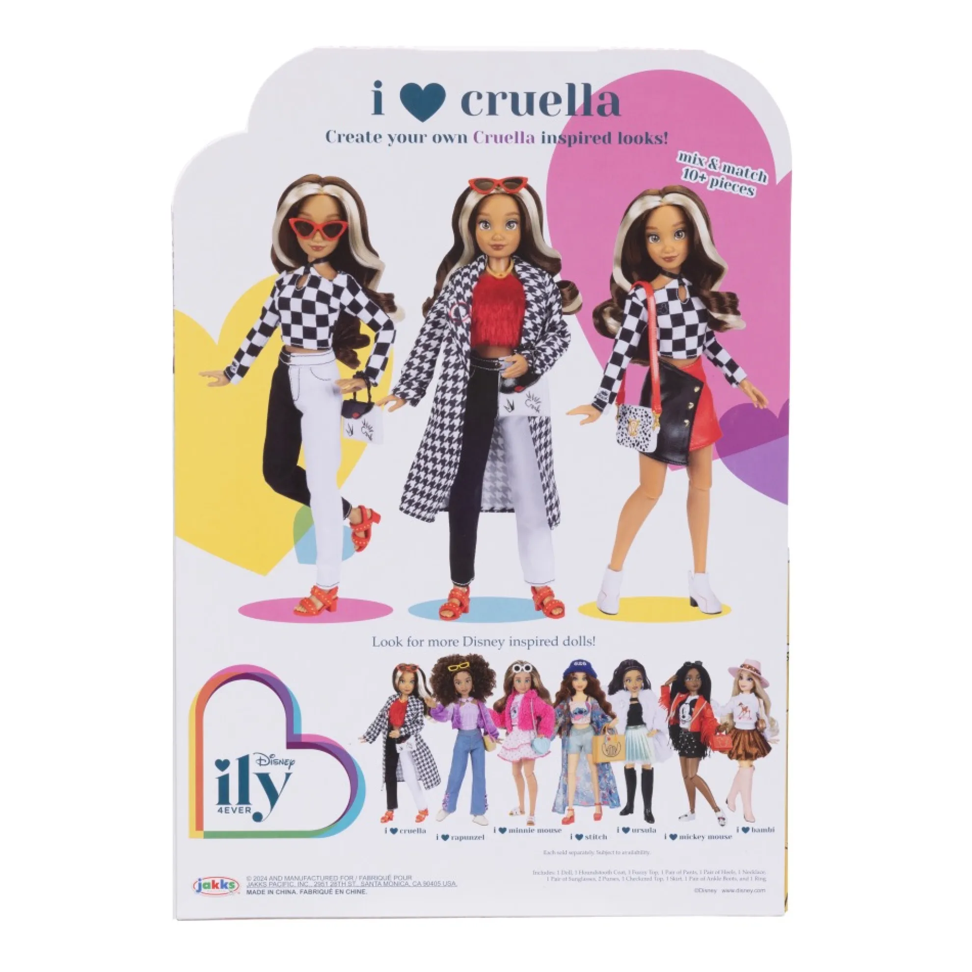 Inspired By Cruella Fashion Doll