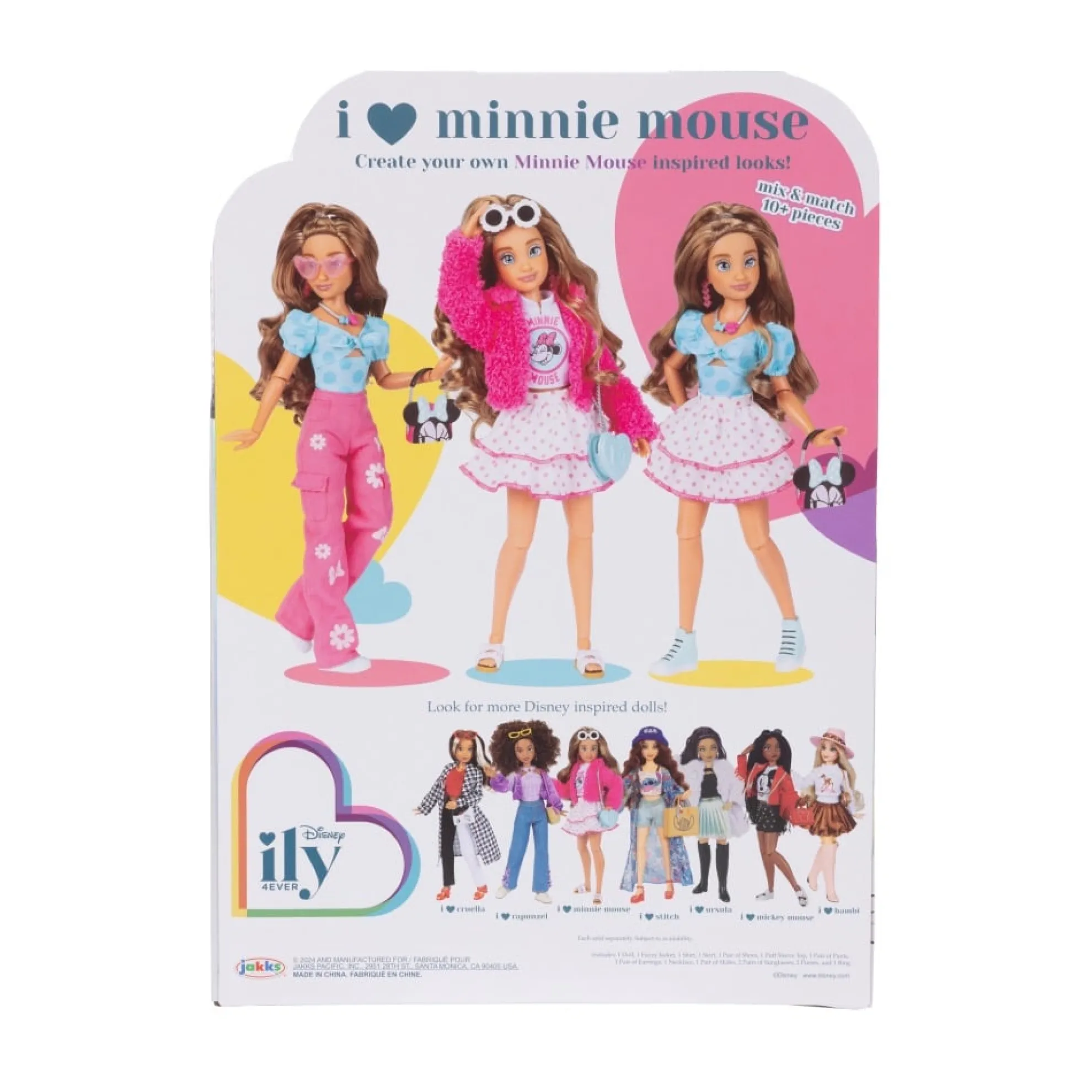 Inspired By Minnie Mouse Fashion Doll