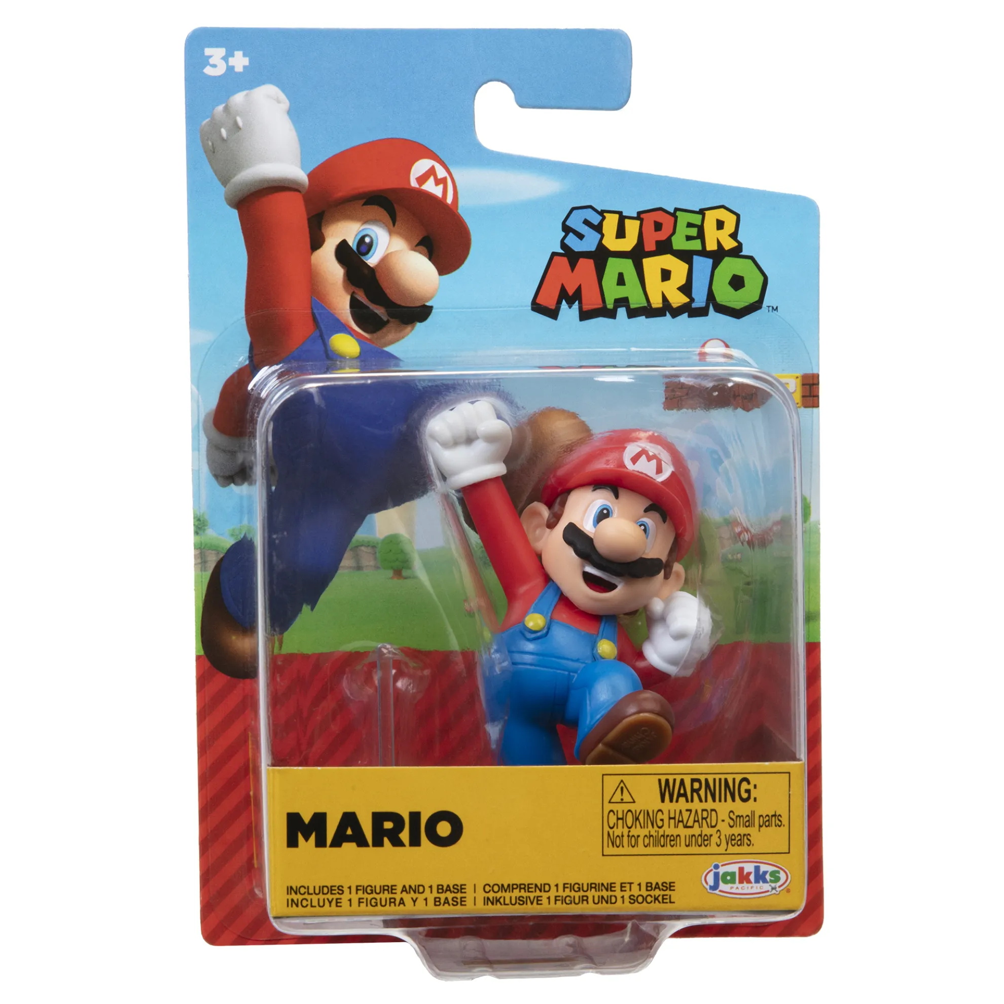 Jumping Mario 2.5-Inch Articulated Figure