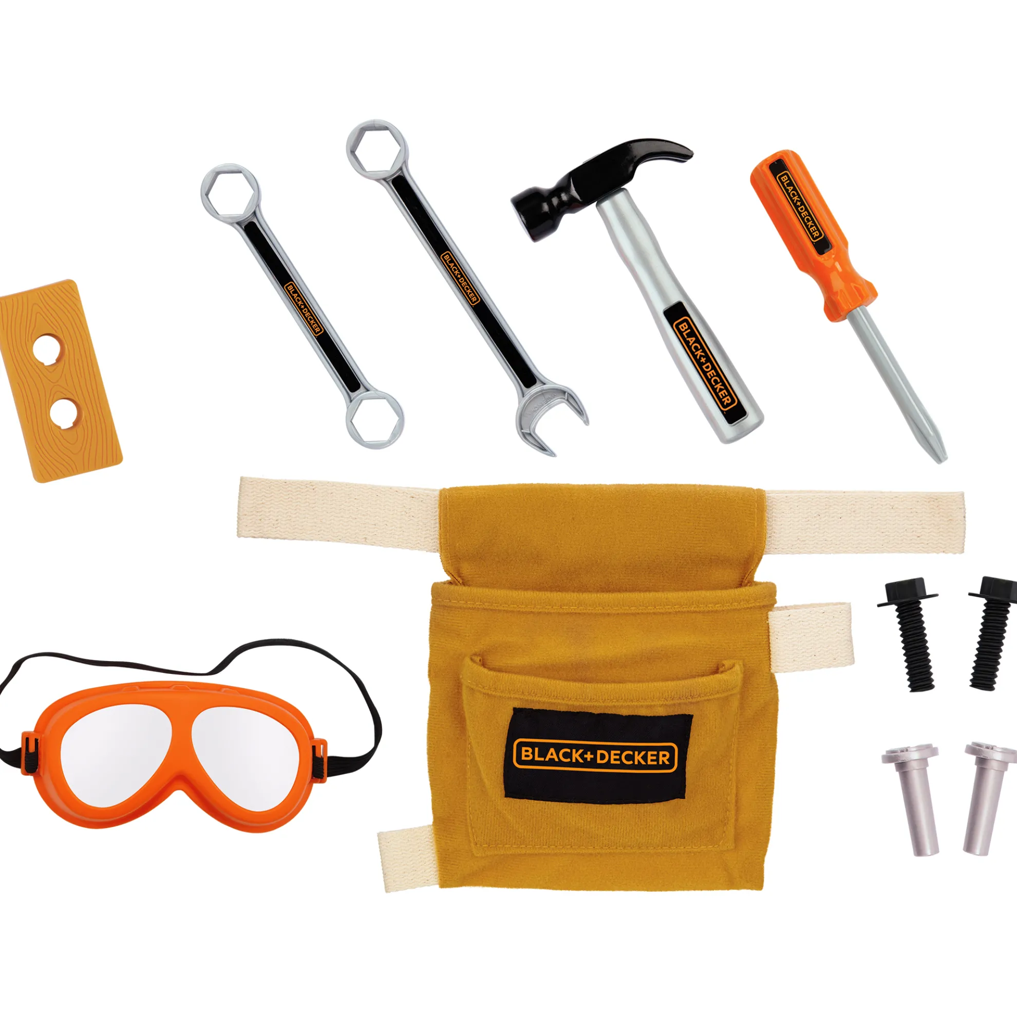 Junior Tool Belt Set With 11 Tools And Accessories
