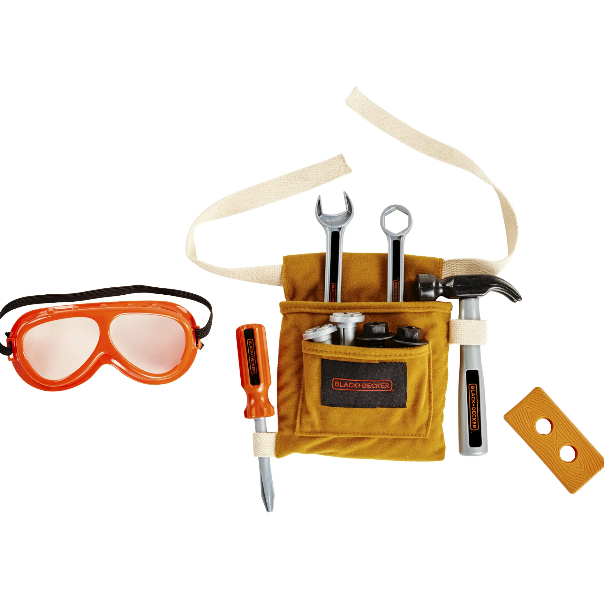 Junior Tool Belt Set With 11 Tools And Accessories