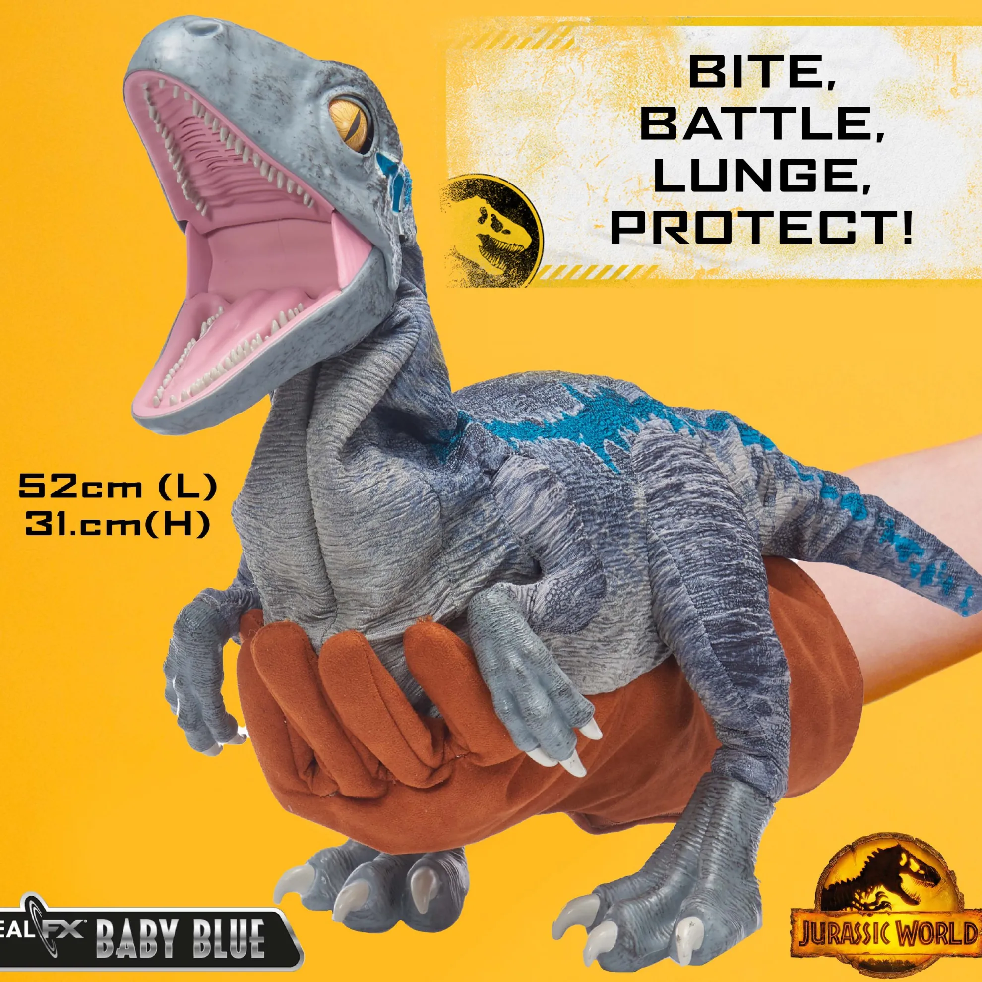 Jurassic World Realfx Baby Blue