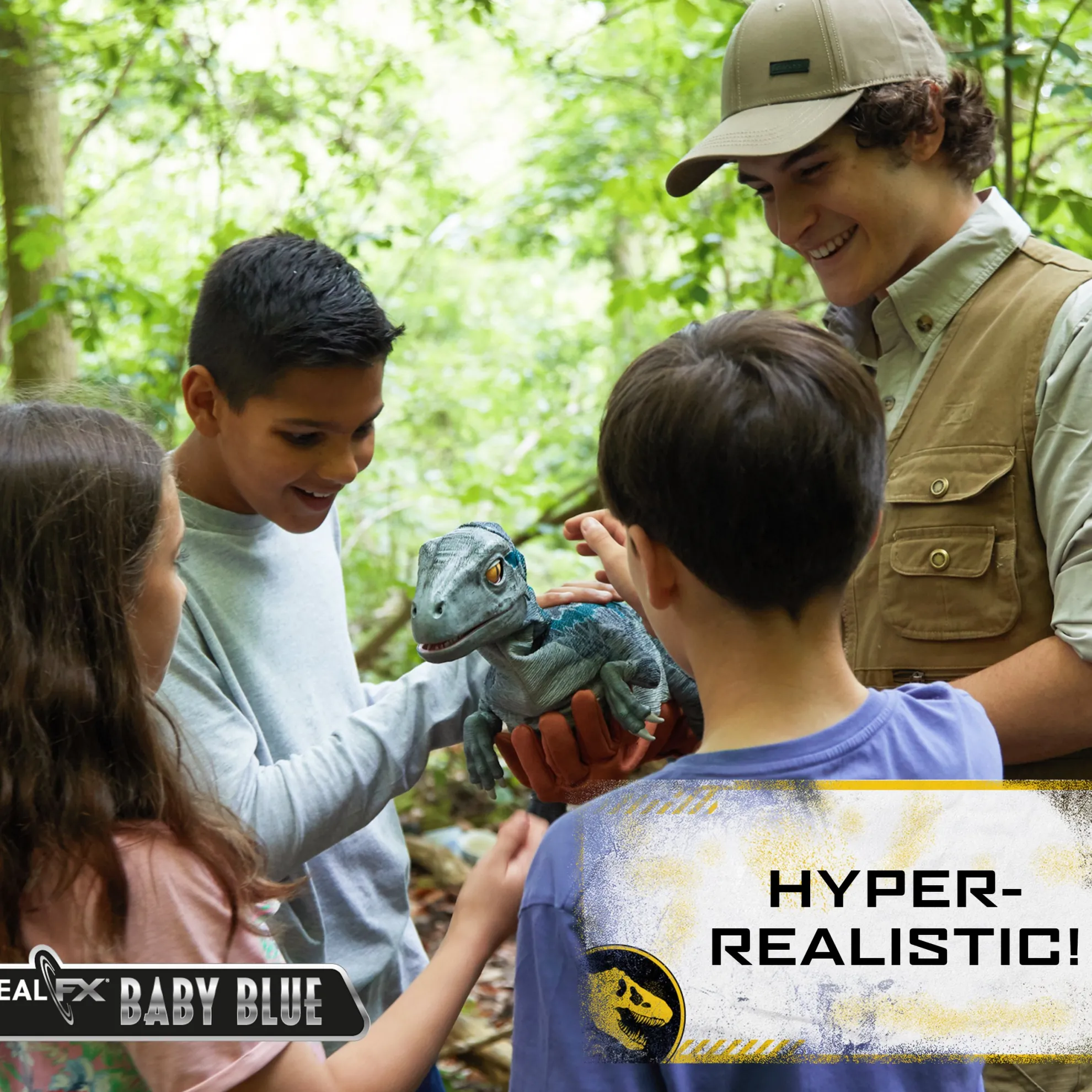 Jurassic World Realfx Baby Blue